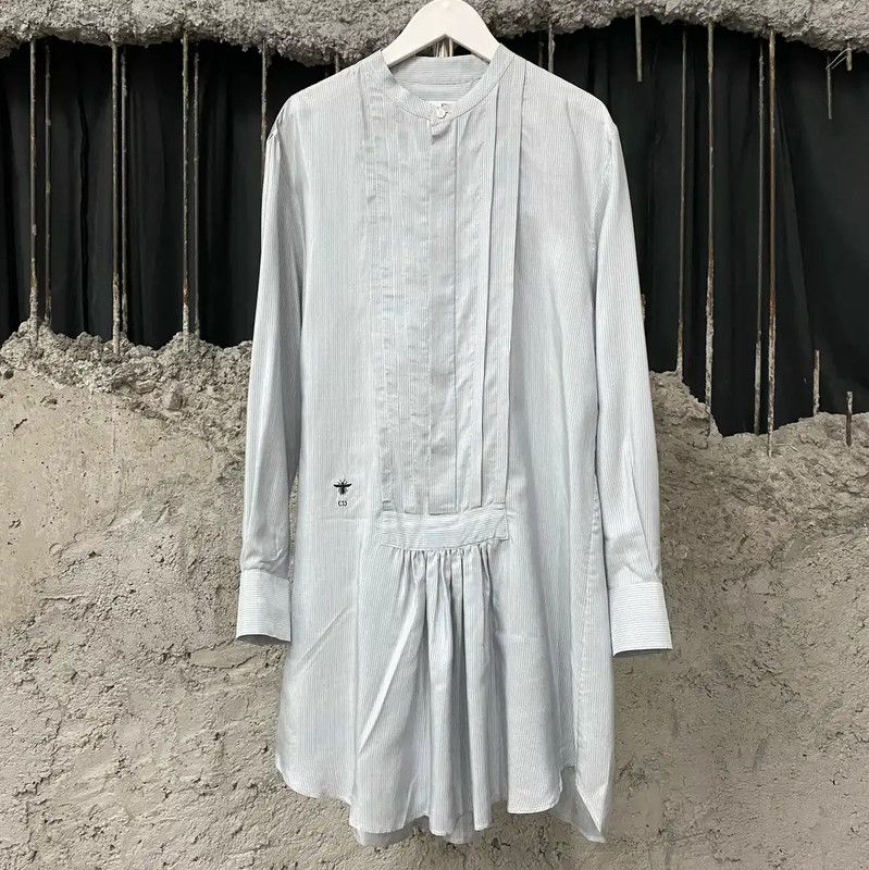 Dior Dior Long Sleeve Blue Dress for Women 0089 Size M / US 6-8 / IT 42-44 - 1 Thumbnail