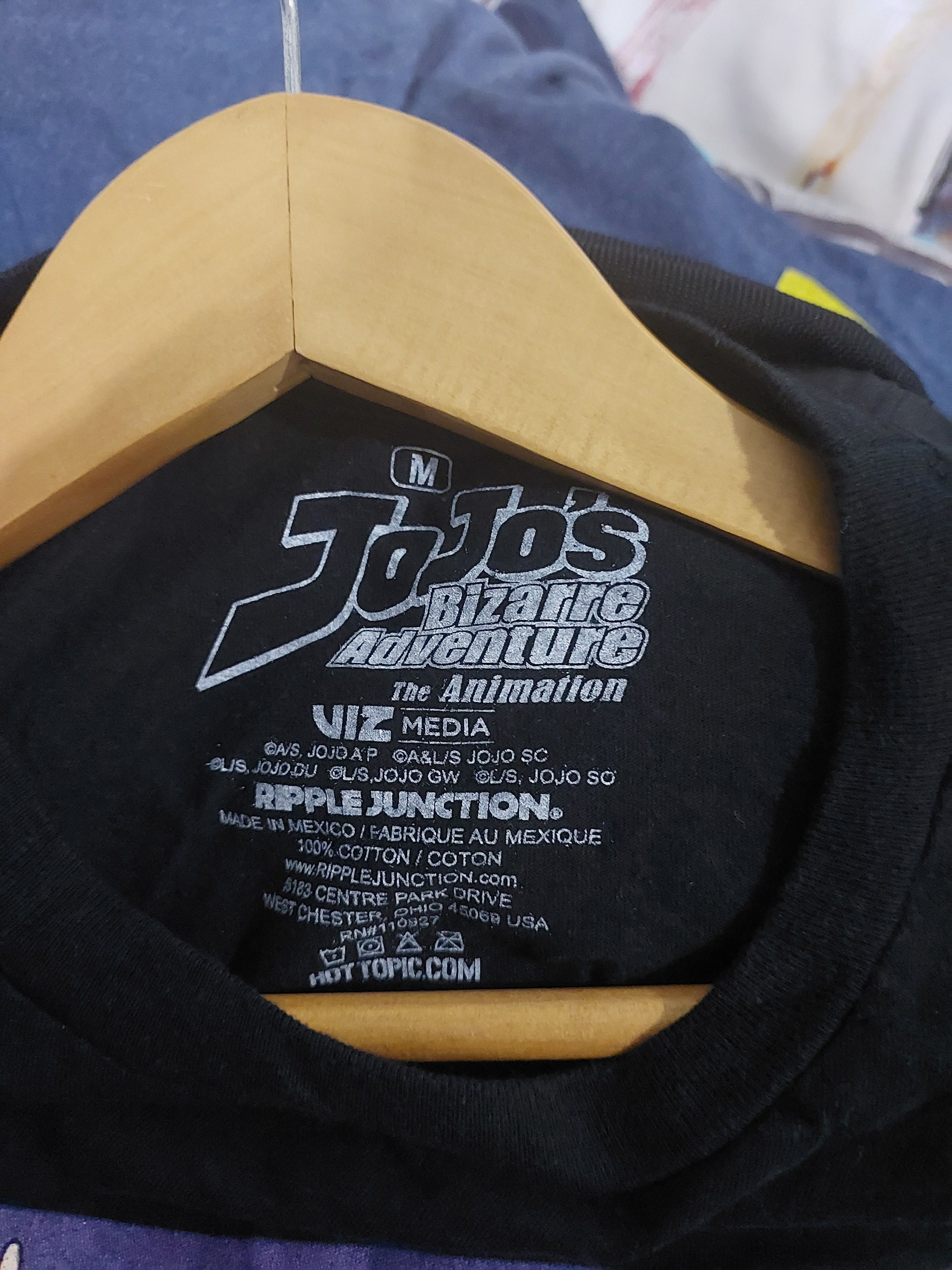 Anime × Cartoon Network × Vintage JOJO'S BIZARRE ADVENTURE ANIME T-SHIRT Size US M / EU 48-50 / 2 - 10 Thumbnail