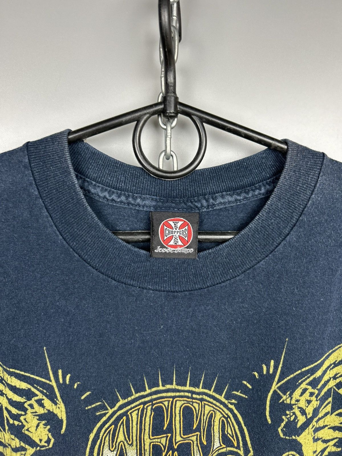 Band Tees Vintage West Coast Choppers Bike T shirt Size US XL / EU 56 / 4 - 3 Thumbnail