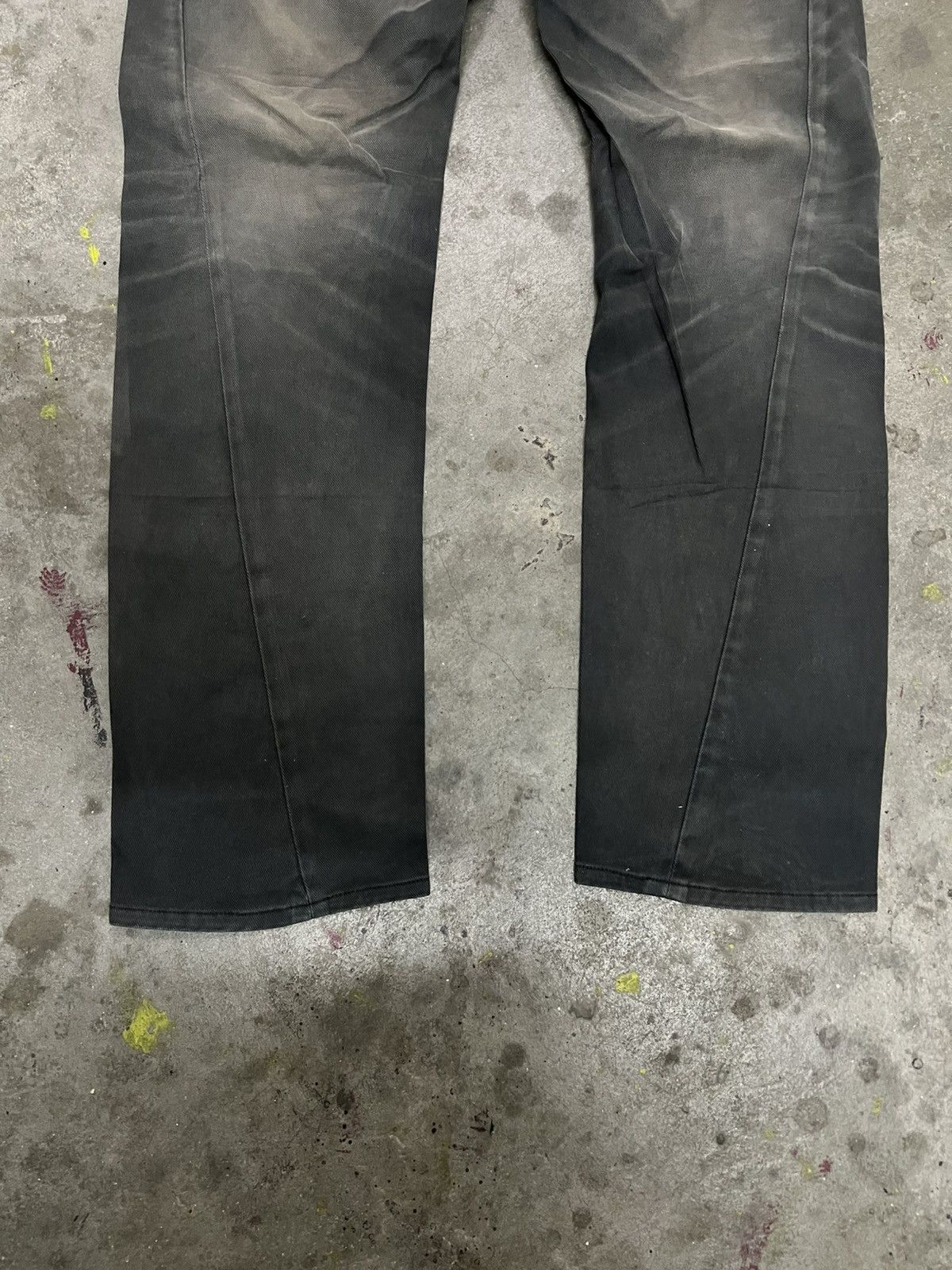 Designer × Japanese Brand × Vintage THRASHED🔥RAGEBLUE COTTON FADED PANT ZIPPER Size US 32 / EU 48 - 3 Thumbnail