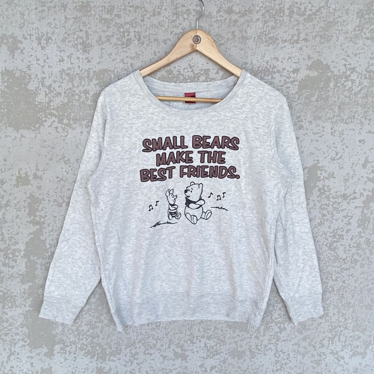 Other Vintage Disney Pooh Printed Crewneck Sweatshirt Gray Size M Size M / US 6-8 / IT 42-44 - 1 Thumbnail
