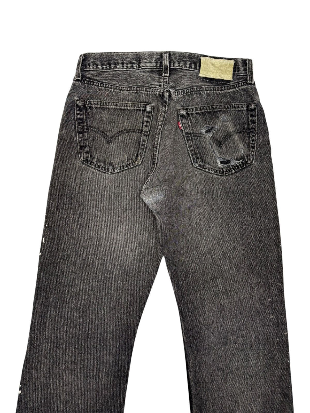 Levi's × Undercover LEVIS 501 THRASHED DISTRESSED DENIM UNDERCOVER STYLE DESIGN Size US 31 - 6 Thumbnail