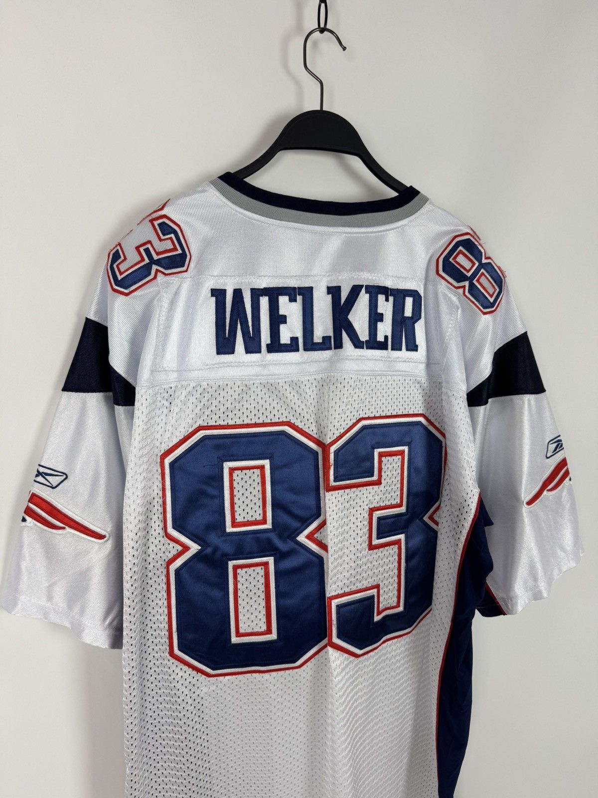 NFL × Reebok Reebok NFL Patriots #83 Welker Jersey Size US XL / EU 56 / 4 - 11 Thumbnail