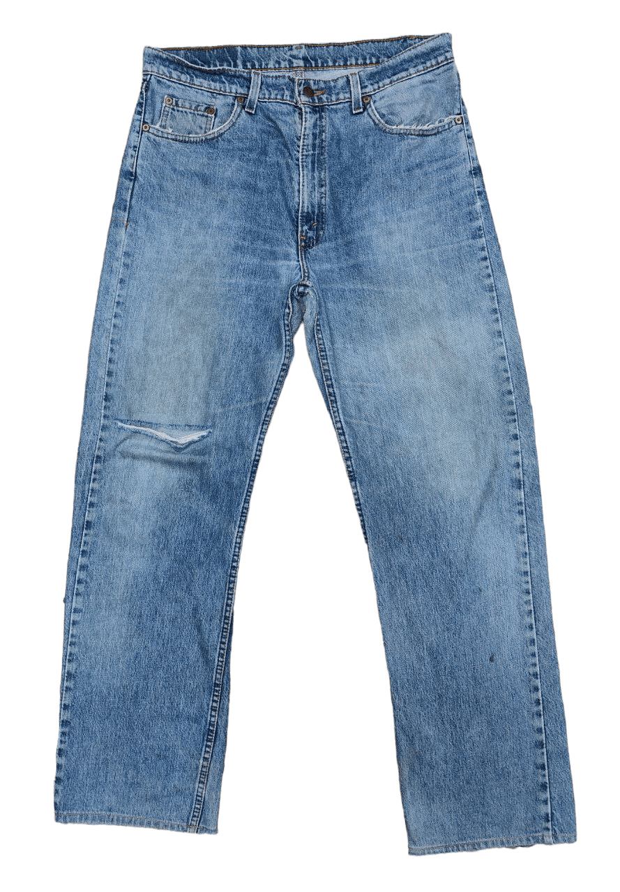 Levi's 80s Vintage Levis 519 Distressed Denim Size US 35 - 1 Thumbnail