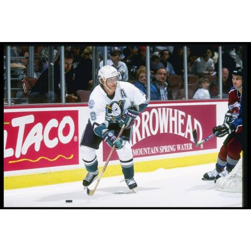 NHL × Starter SELANNE Anaheim Mighty Ducks 90s STARTER T-shirt 2XL NHL vtg Size US XXL / EU 58 / 5 - 4 Thumbnail