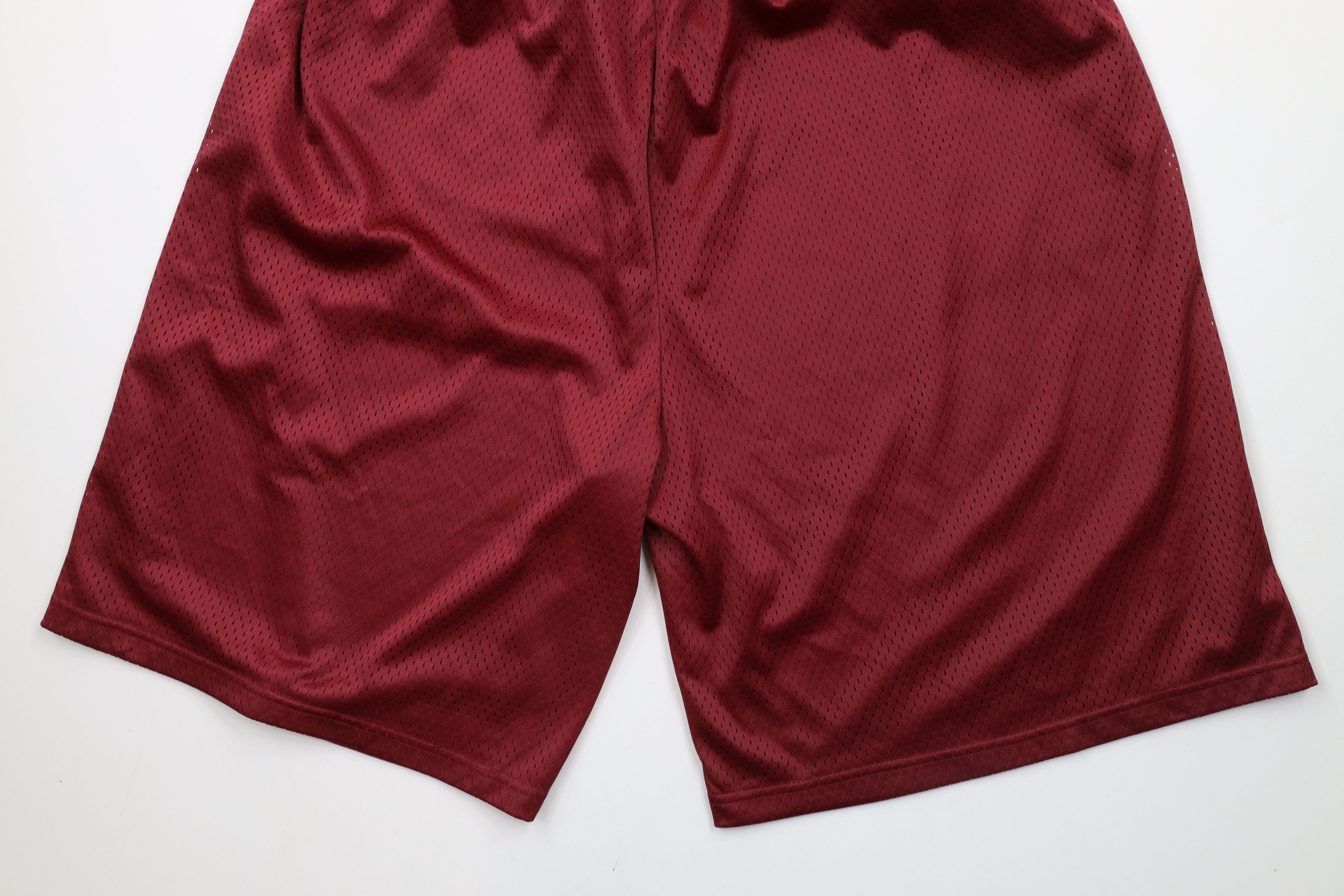 Champion Vintage Champion Logo Mesh Gym Basketball Shorts Red Size US 40 / EU 56 - 11 Thumbnail