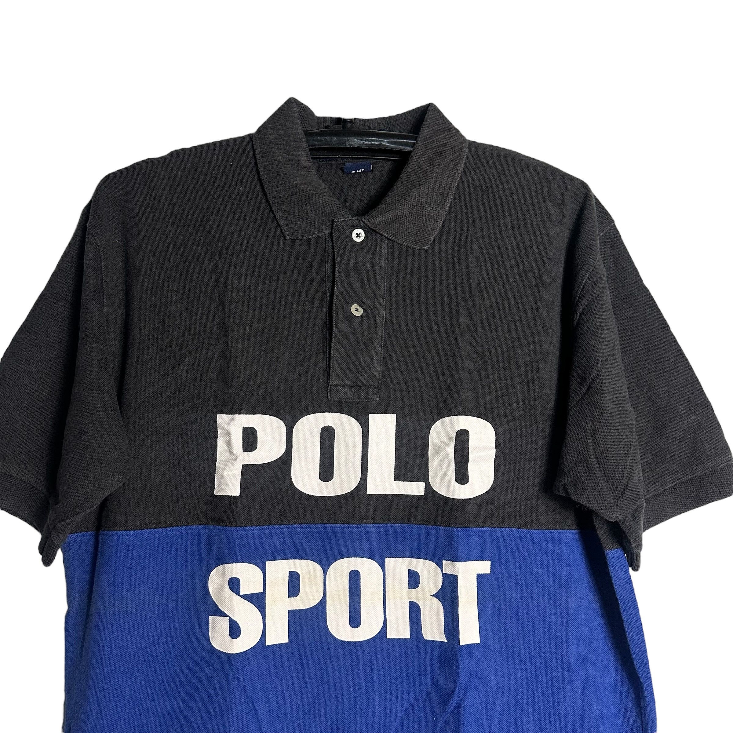 Ralph Lauren Sport 🔥RARE🔥Vintage Polo Sport Ralph Lauren Polo Shirt Size US M / EU 48-50 / 2 - 2 Thumbnail