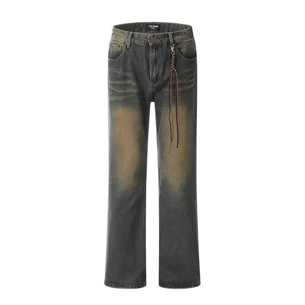 Japanese Brand VIBE Men's punk street loose washed ripped jeans y2k Size US 32 / EU 48 - 7 Thumbnail