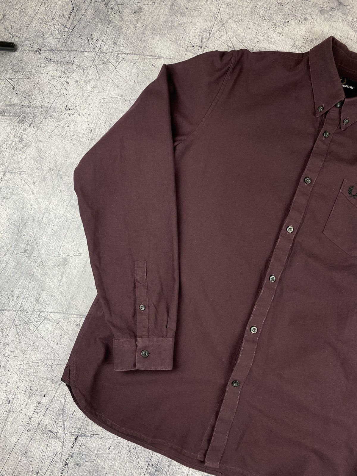 Fred Perry × Vintage Vintage Fred Perry Button Up Shirt Size L Size US L / EU 52-54 / 3 - 3 Thumbnail