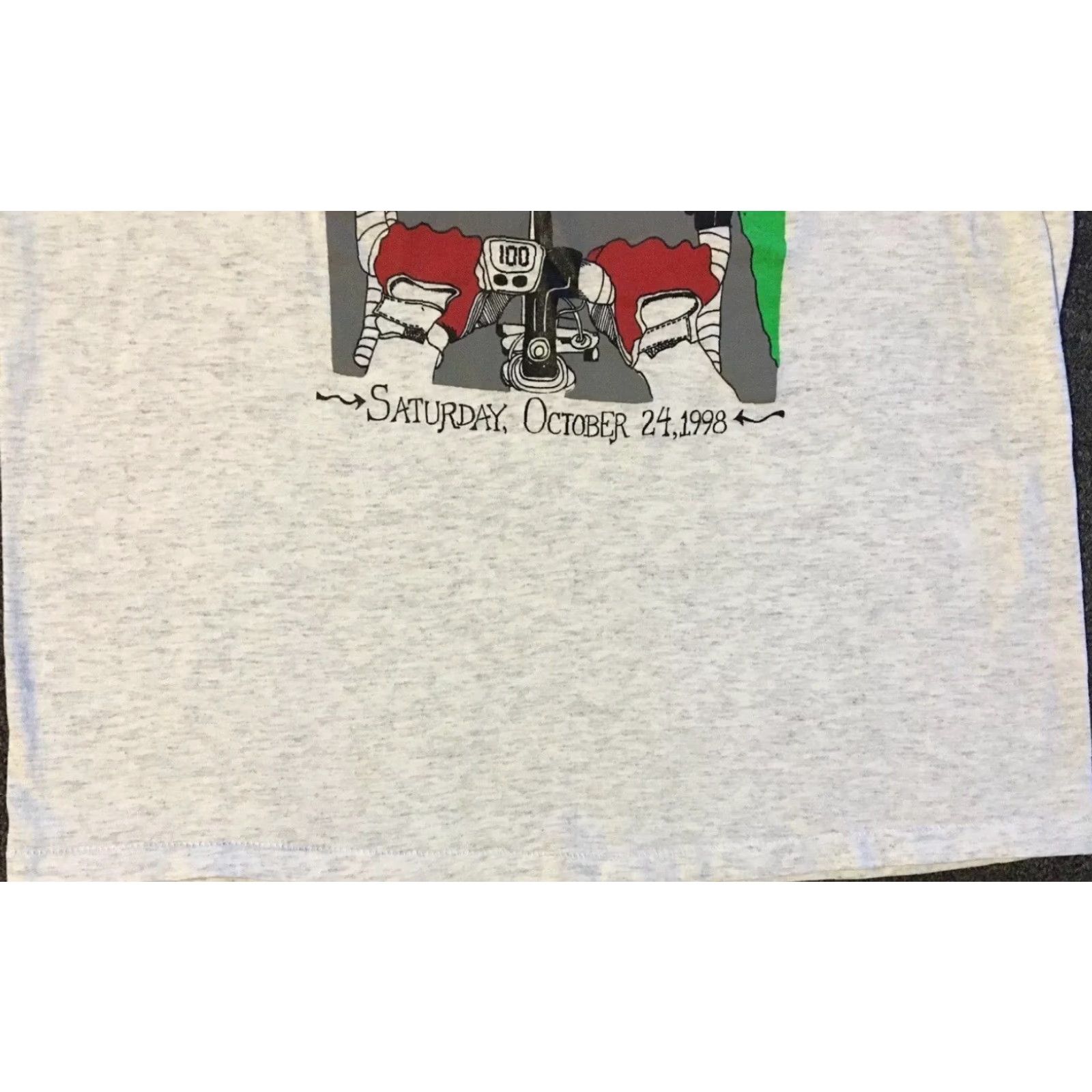 Vintage VINTAGE Arizona Bicycle Club Race T-Shirt M Gray 90s Grunge Bike Cycling Single Stitch Mens Size US M / EU 48-50 / 2 - 6 Thumbnail
