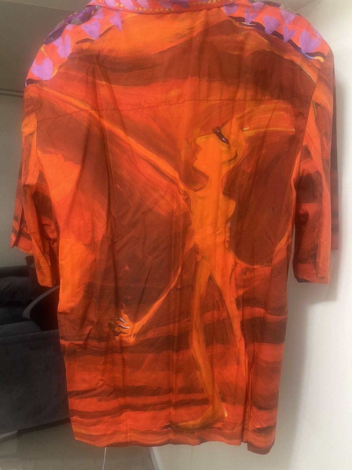 Givenchy Givenchy Devil Print Shirt Sz 41 Size US L / EU 52-54 / 3 - 6 Thumbnail
