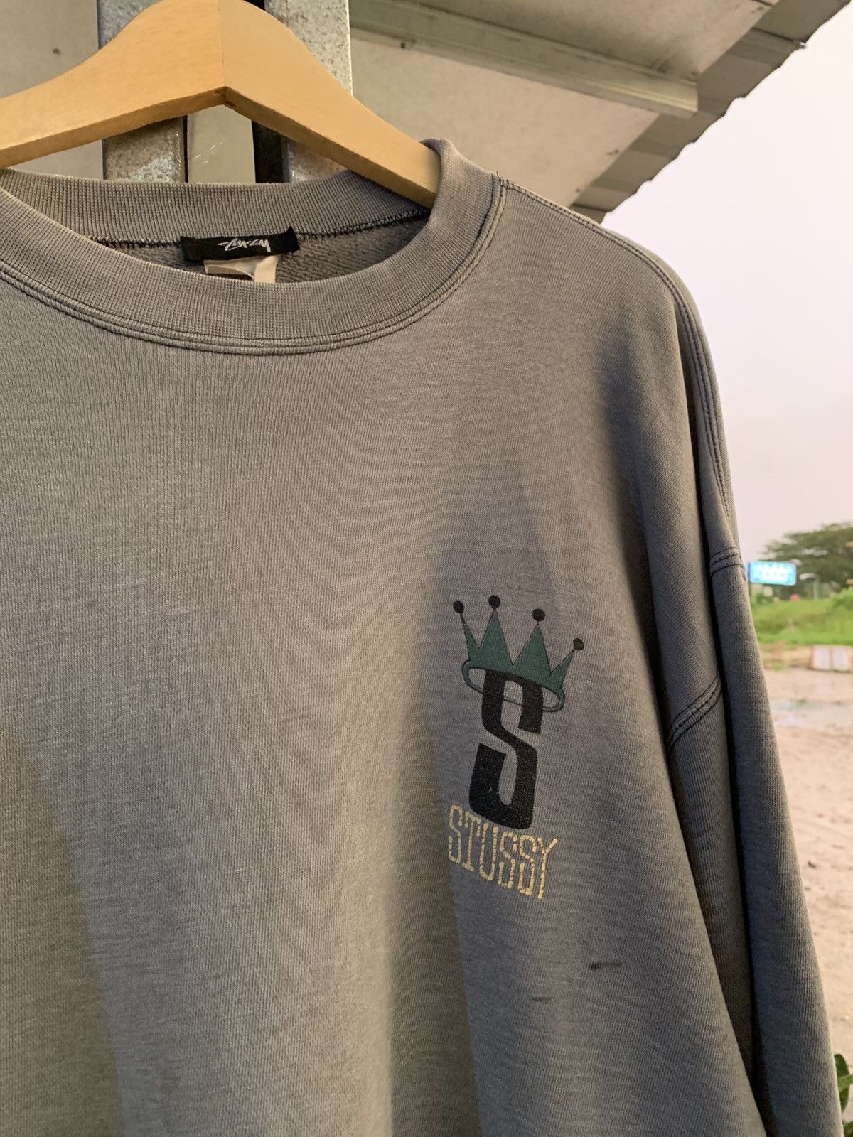 Stussy × Vintage Stussy vintage 80's CROWN Size US XL / EU 56 / 4 - 4 Thumbnail
