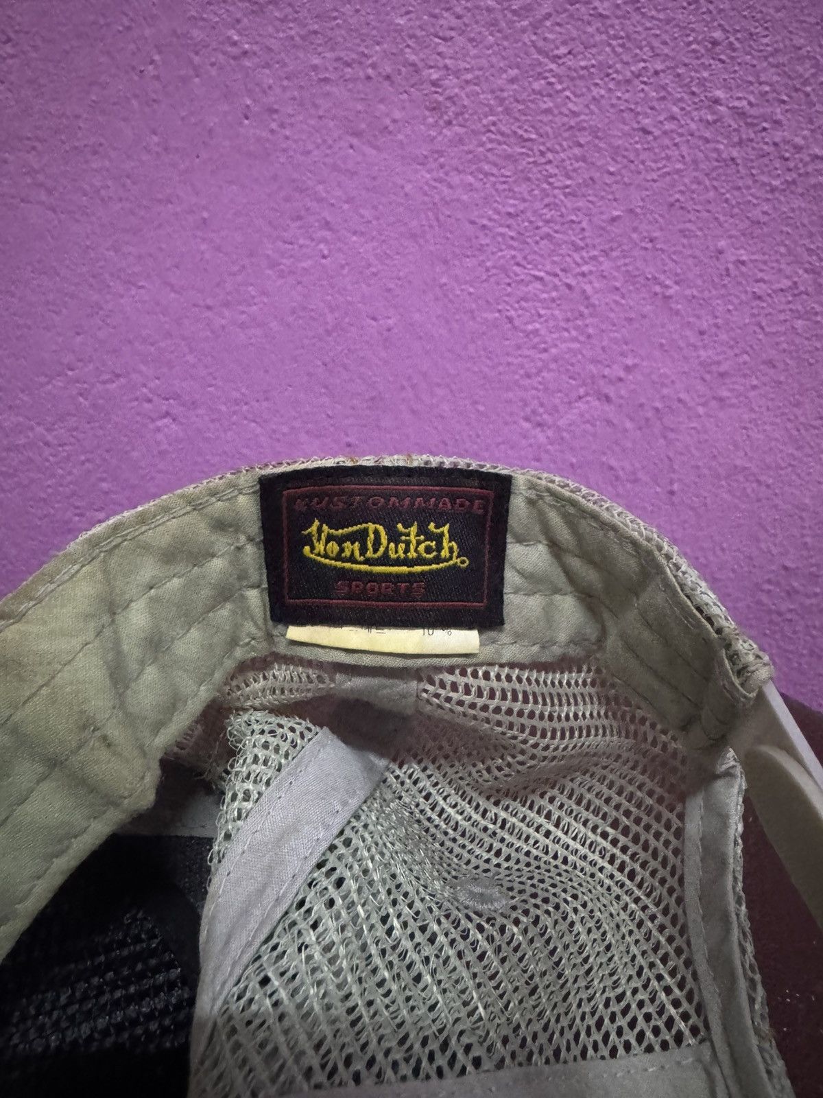 Von Dutch Von Dutch Army Trucker Snapback Cap One Size Size ONE SIZE - 5 Thumbnail
