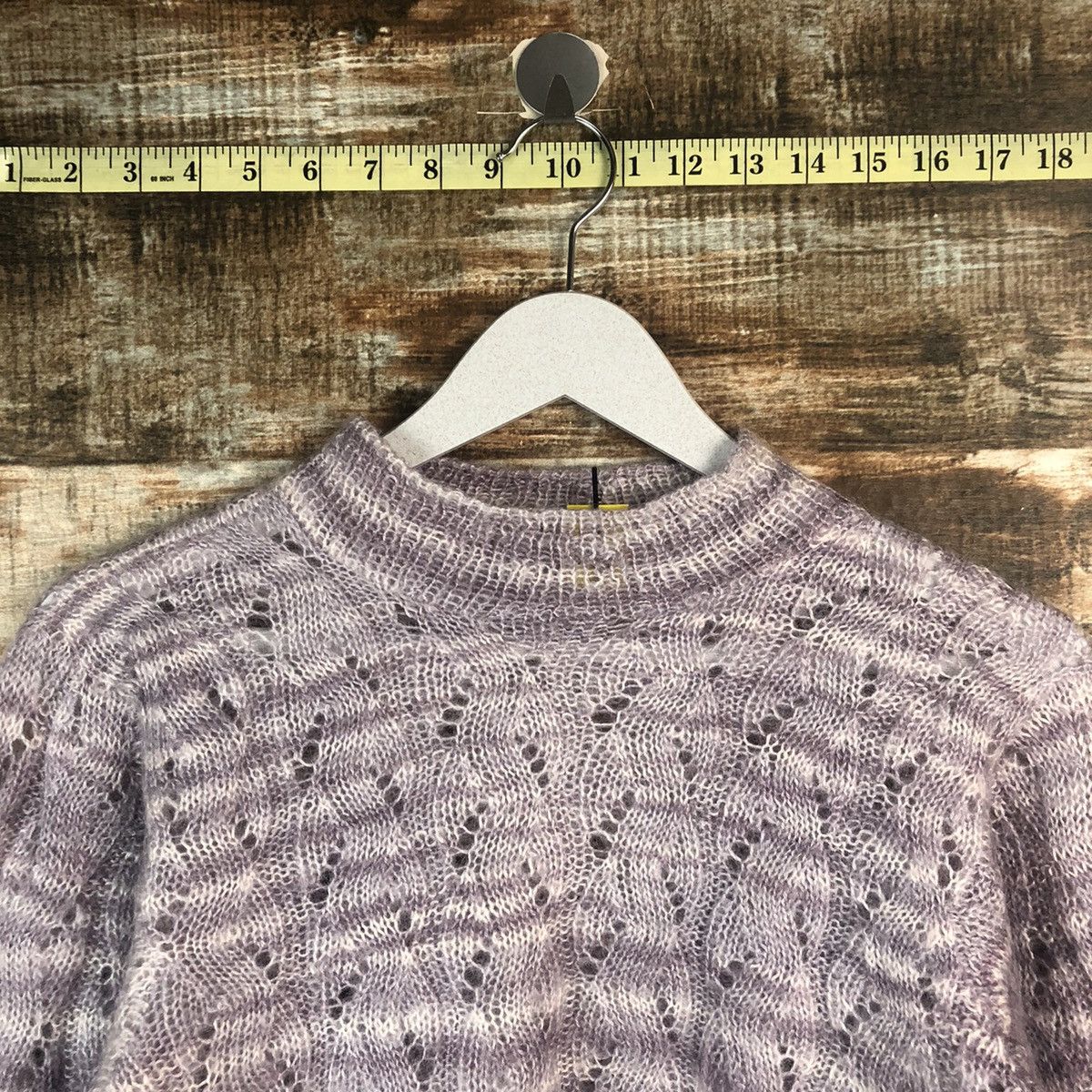 Homespun Knitwear × Japanese Brand Japanese Brand vintage Purple Knitwear #A2277 Size S / US 4 / IT 40 - 4 Thumbnail