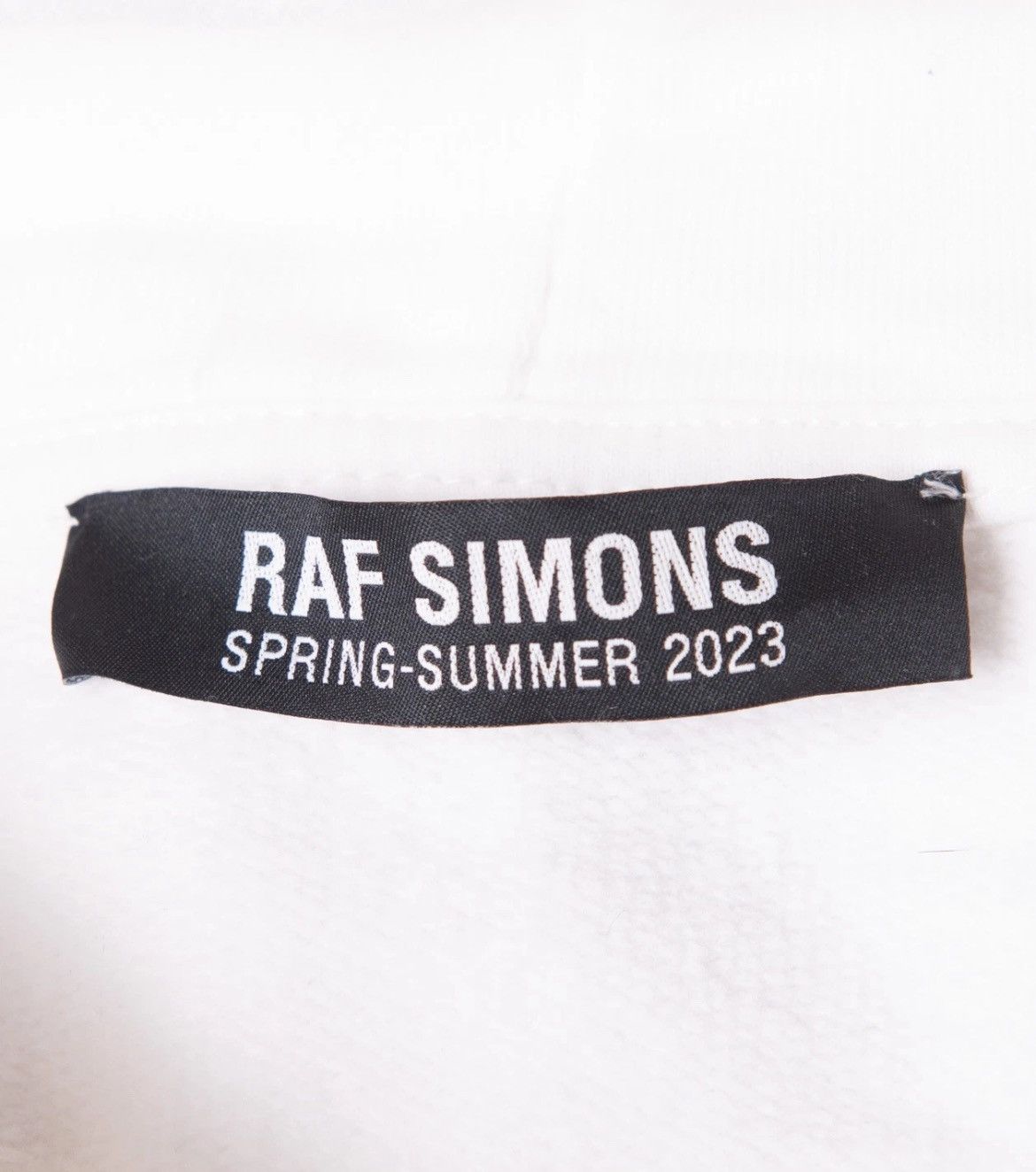 Raf Simons Raf Simons Destroyed R Logo Hoodie Size US L / EU 52-54 / 3 - 6 Thumbnail