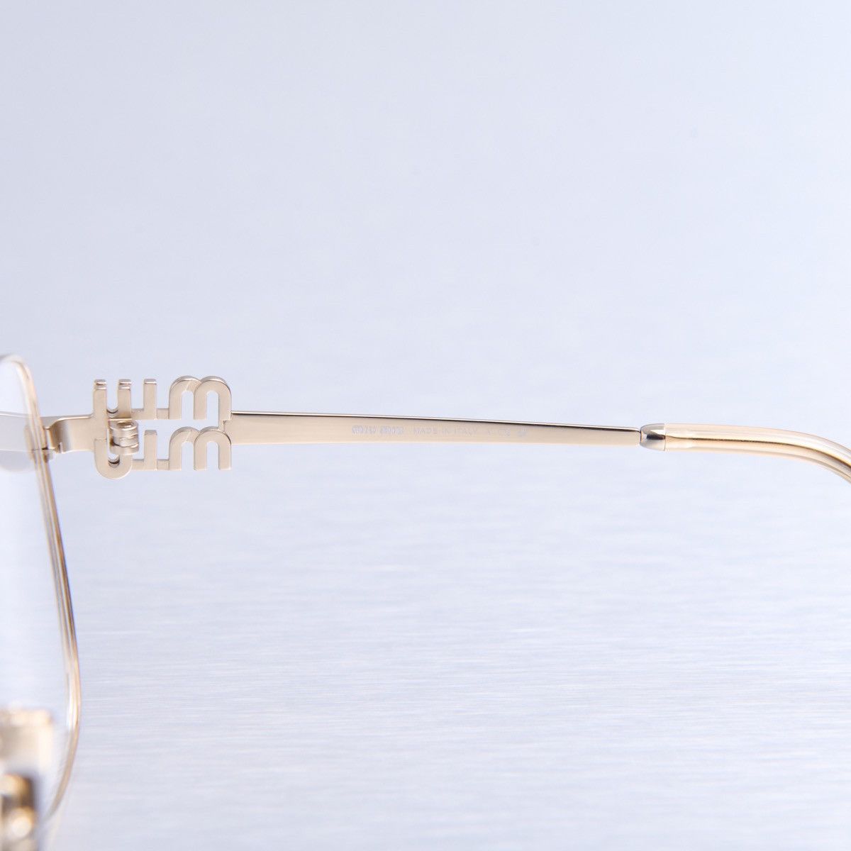 Miu Miu MIU MIU 0MU 50XV 14M1O1 GLASSES Size ONE SIZE - 4 Thumbnail
