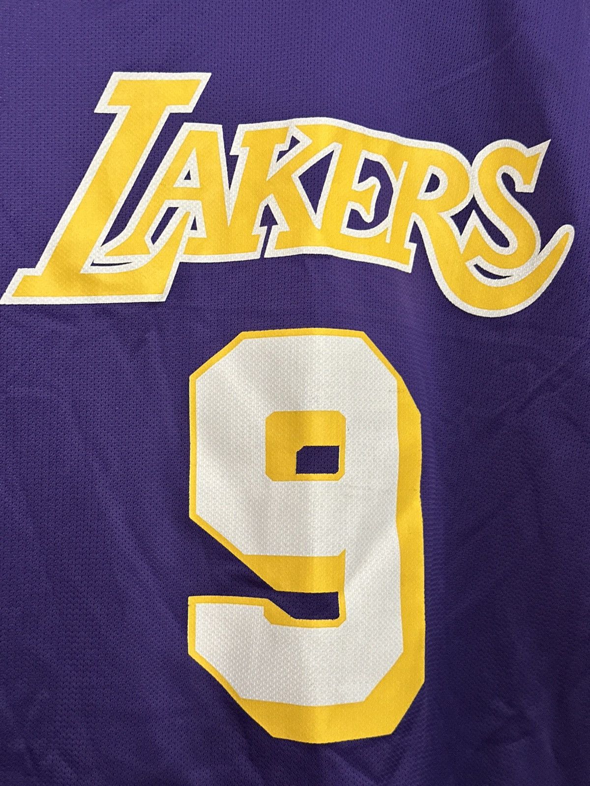 Champion Vintage 90s Nick Van Exel Los Angeles Lakers Champion Jersey Size US M / EU 48-50 / 2 - 2 Thumbnail
