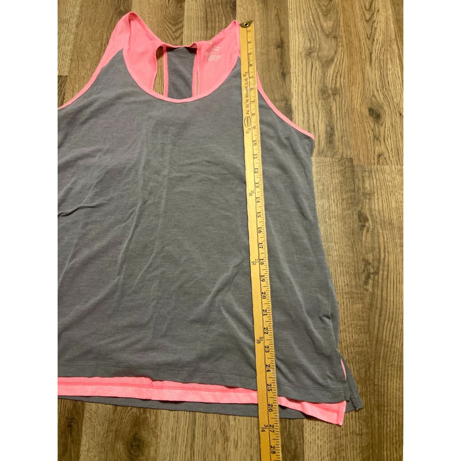 Tek Gear Tek Gear Tank Women's XL Pink Grey Sleeveless Athleticwear Size XL / US 12-14 / IT 48-50 - 7 Thumbnail