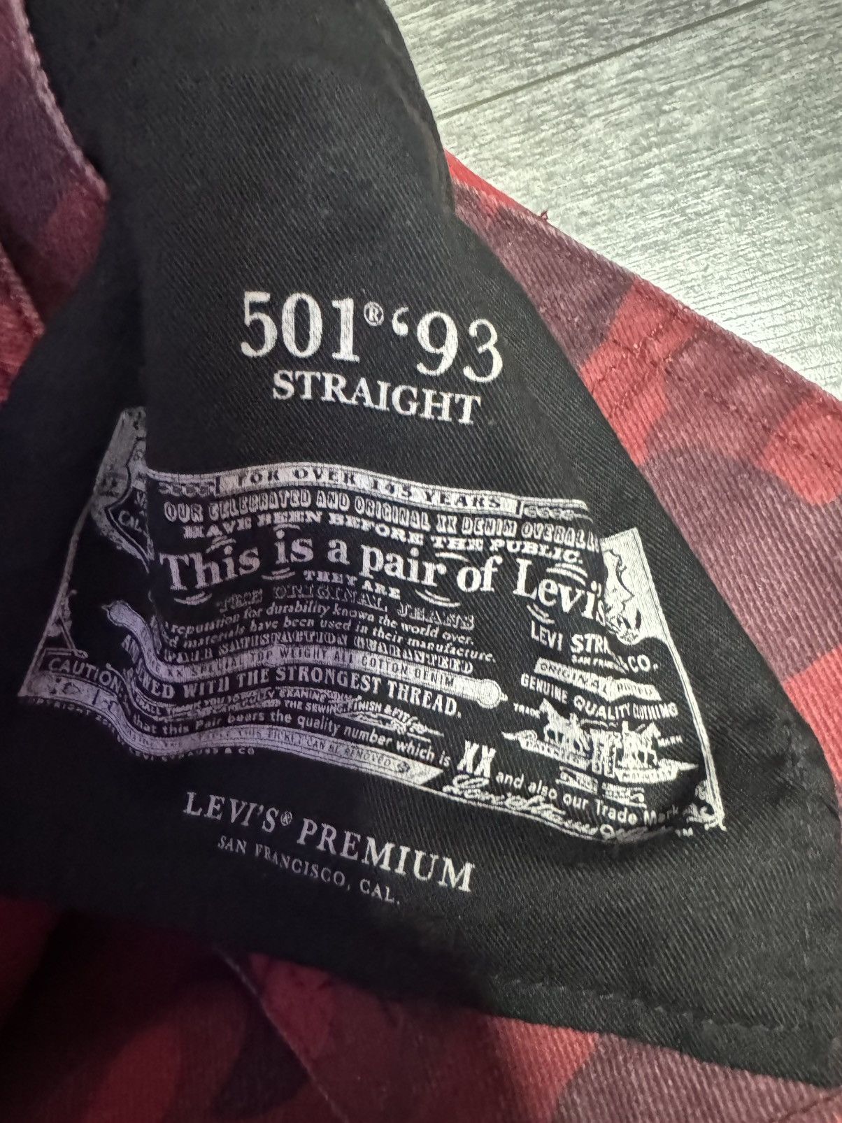 Bape × Levi's Bape x Levi 501 Europe Size US 36 / EU 52 - 4 Thumbnail