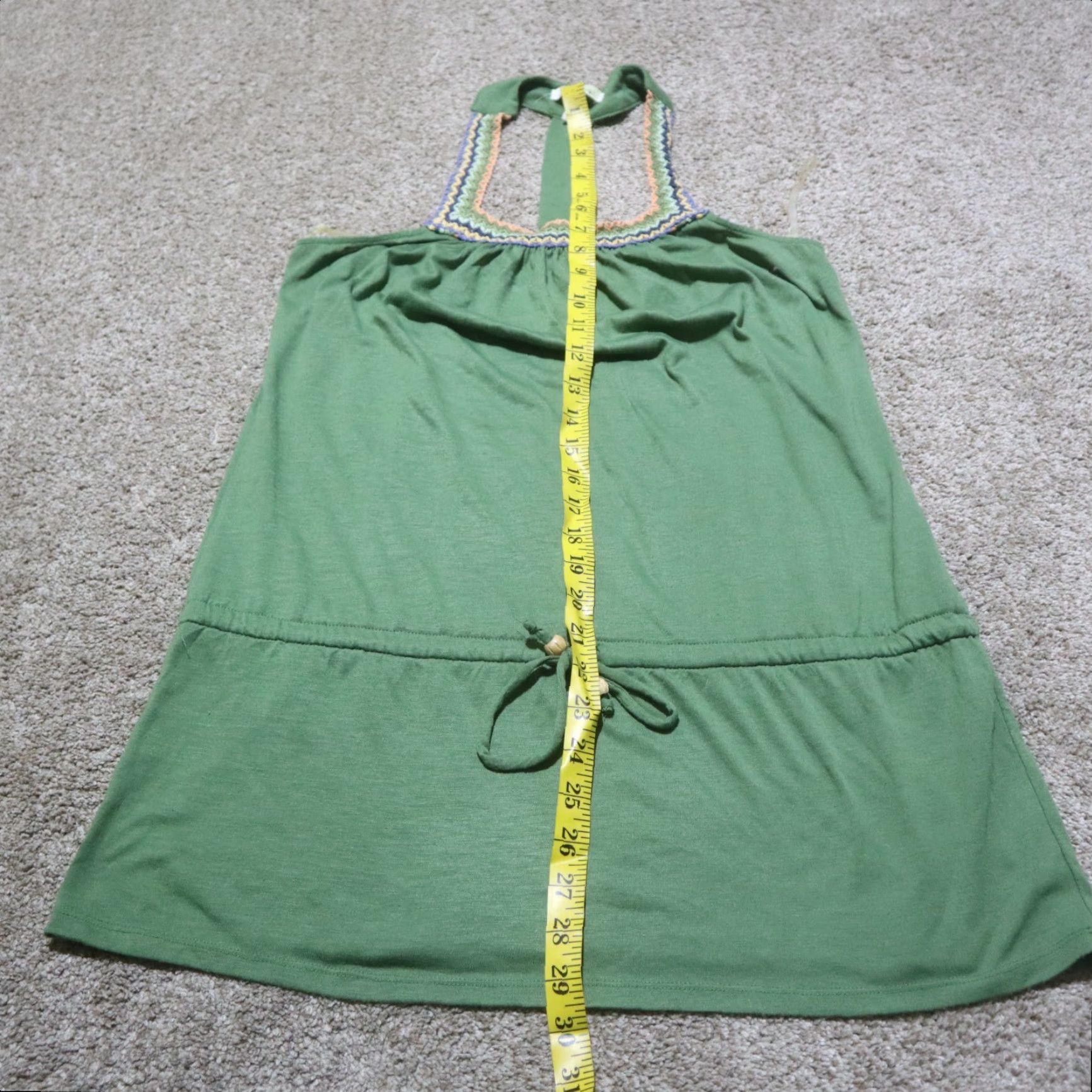 Vintage Speechless Shirt Blouse Adult Women's Large Green Lace Sleeveless Round Neck Pullover Classic Casual/Workwear Size L / US 10 / IT 46 - 5 Thumbnail