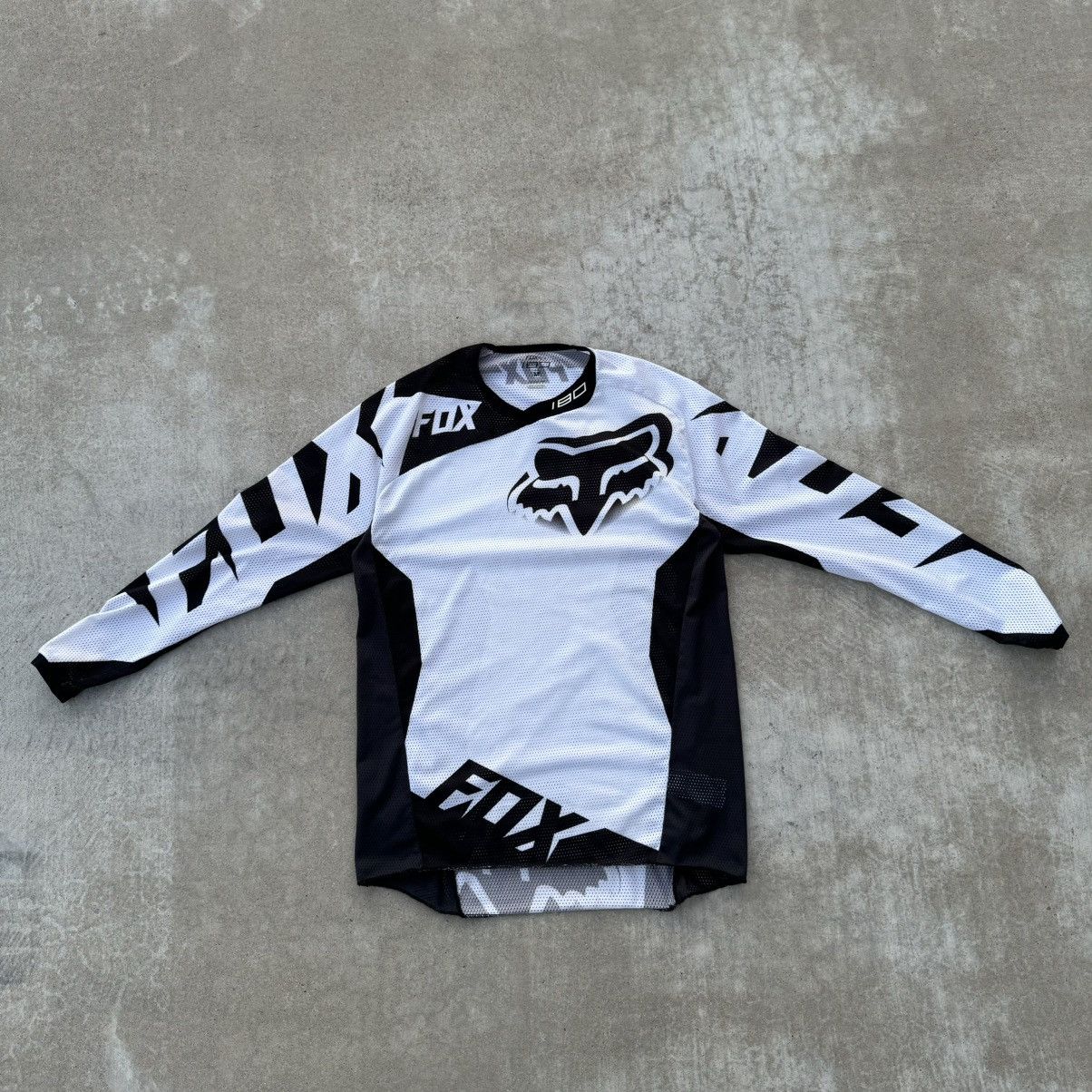 Nike Vintage Y2K Black Fox Racing Graphic Long Sleeve Medium | Grailed