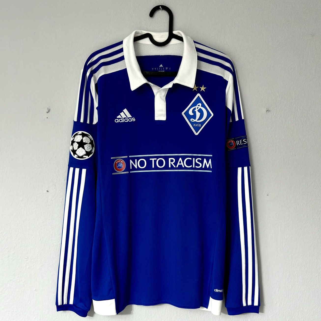 Adidas 2015 2016 GAME ISSUE Dynamo Kyiv Tsygankov Adidas Kit Jersey Size US S / EU 44-46 / 1 - 3 Thumbnail