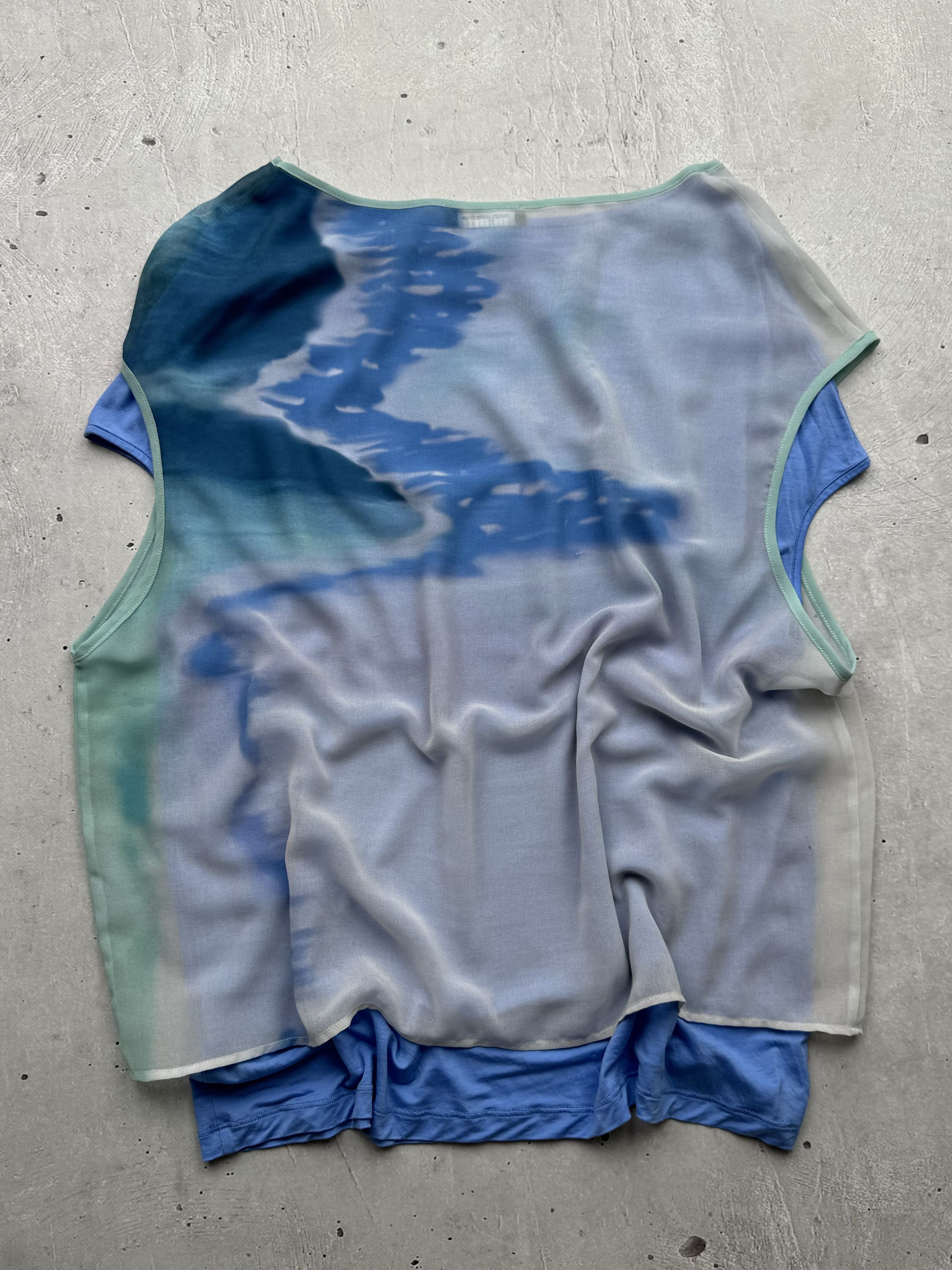 Cop Copine × Vintage Cop Copine Vintage Mesh Double Blouse Size M / US 6-8 / IT 42-44 - 9 Thumbnail