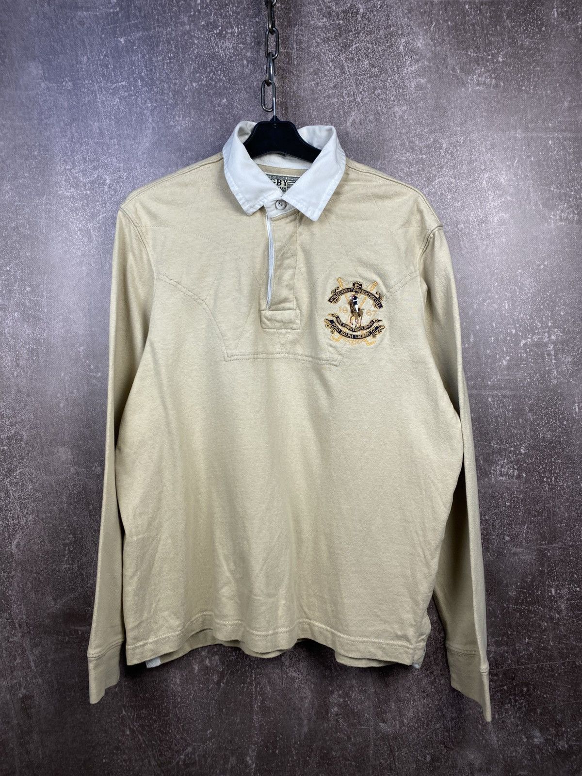 Polo Ralph Lauren Vintage POLO RALPH LAUREN Rugby Long Sleeve Size US M / EU 48-50 / 2 - 1 Thumbnail