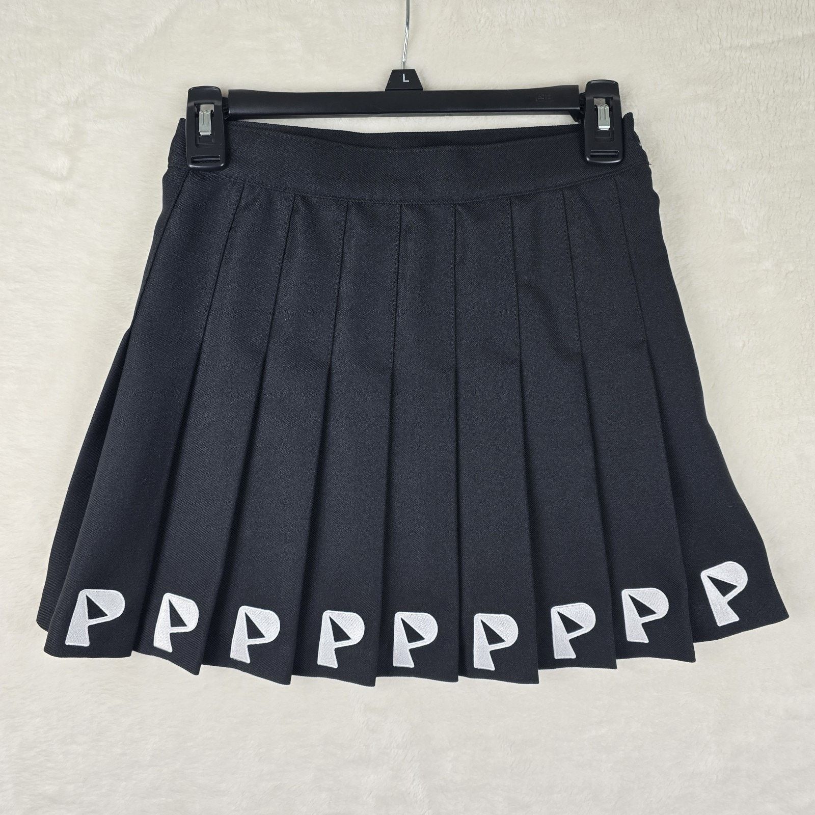 Public School Public School Pictures Brand Pleated Mini Logo Skirt Small Size 25" / US 0 / IT 36 - 2 Thumbnail