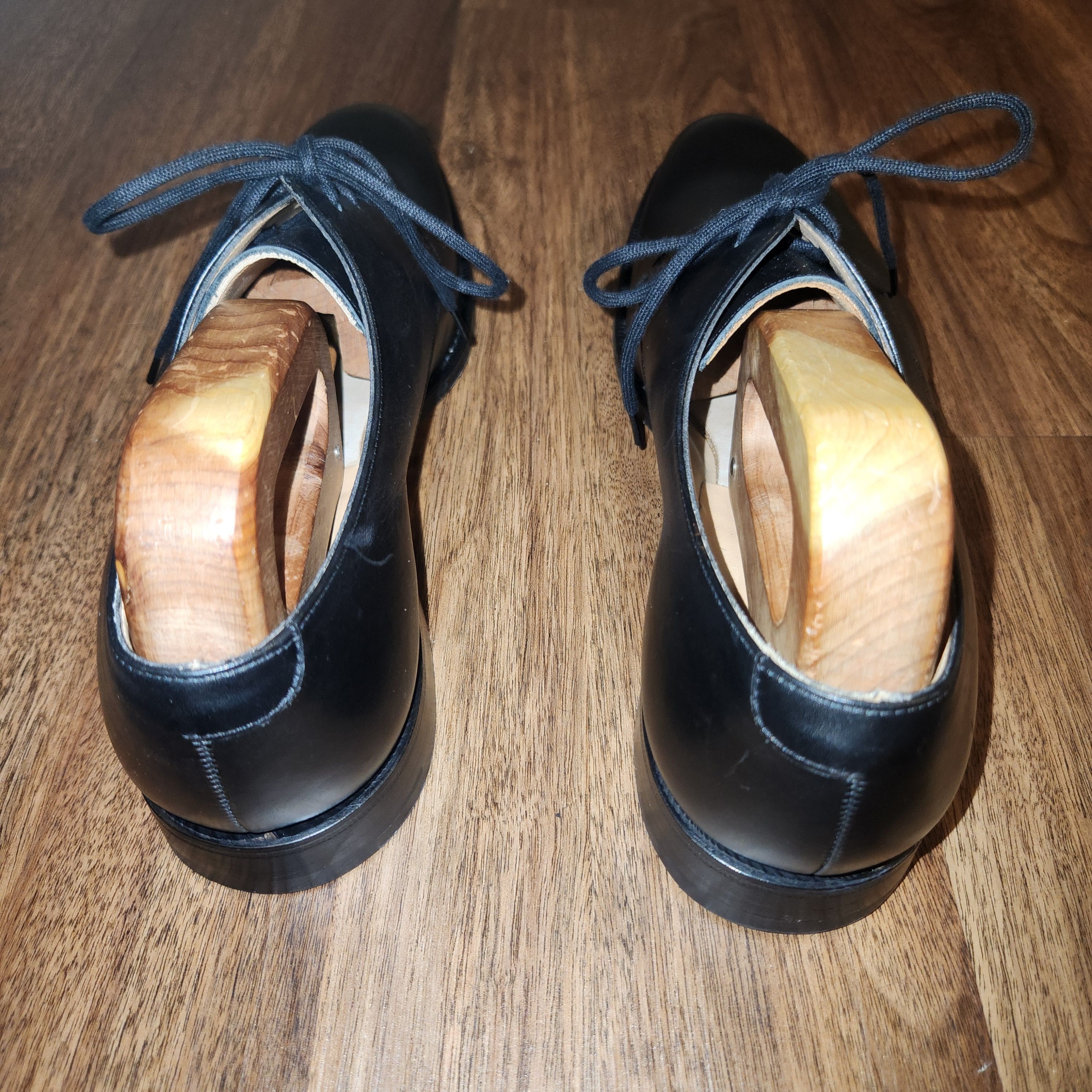 Church's Church's Men's Black Oslo Derby Shoes (NEW) Size US 8 / EU 41 - 3 Thumbnail