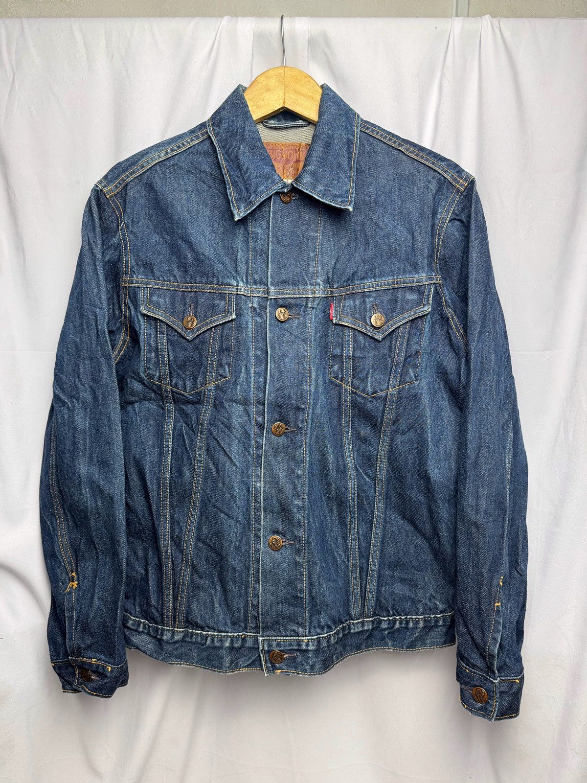 Japanese Brand Big John Denim Jacket Vintage Japanese Size US M / EU 48-50 / 2 - 1 Thumbnail