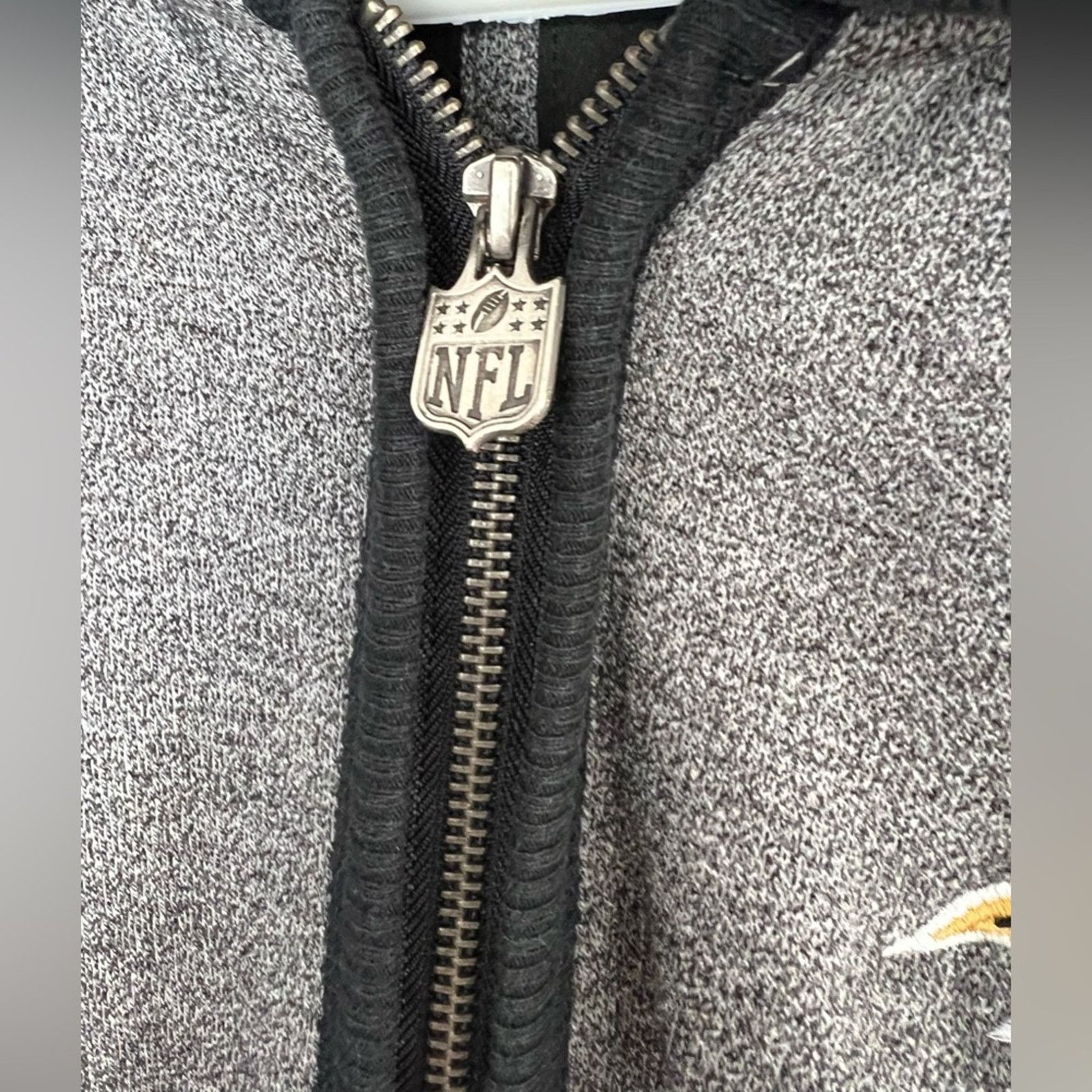 NFL Baltimore Ravens NFL Pro Line Fleece Lined Jacket Hooded Zip Size US L / EU 52-54 / 3 - 3 Thumbnail