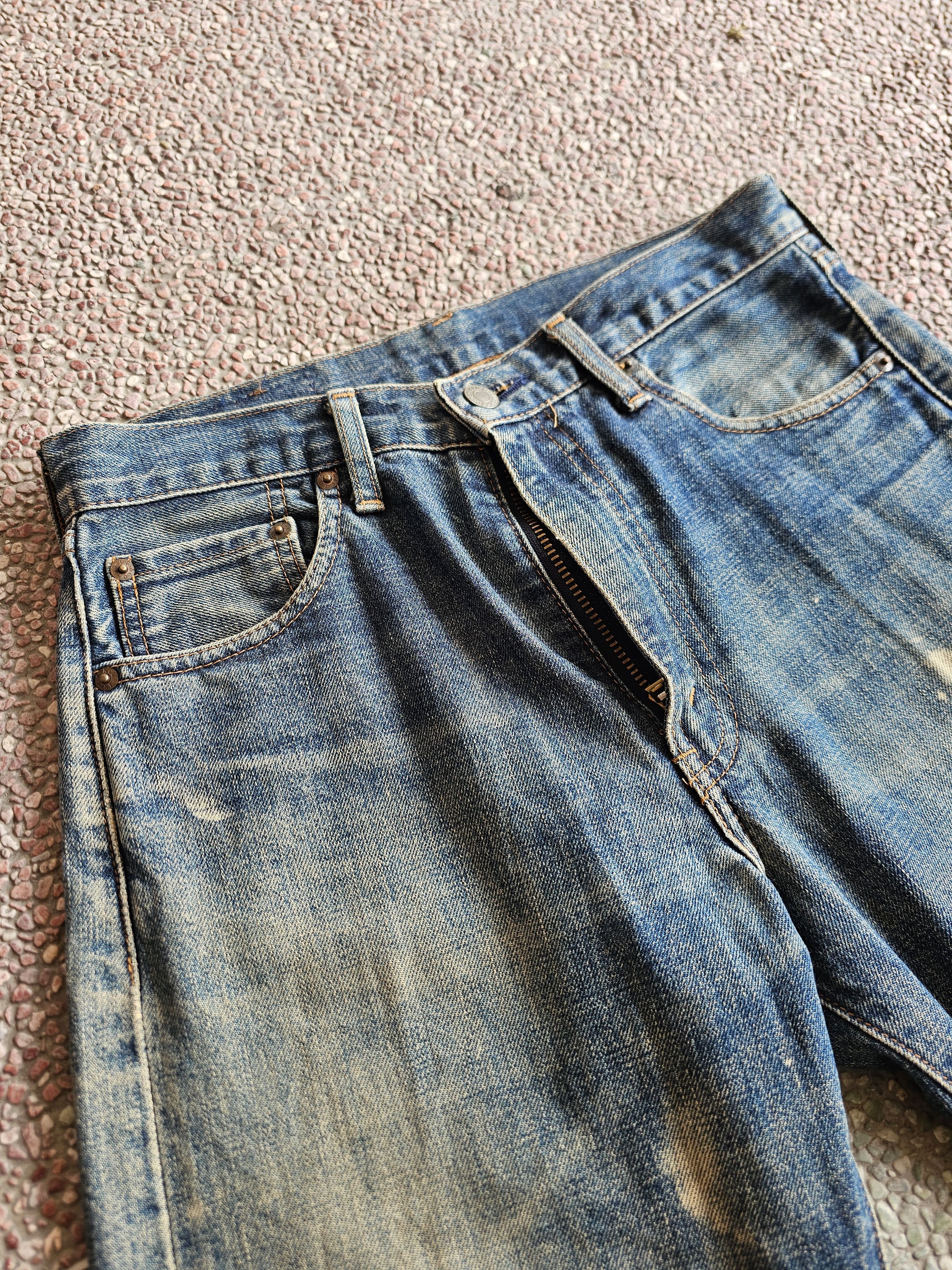 Levi's Vintage Clothing Levi’s 502 Selvedge Jeans - Heavy Fade - Worn Vintage W30 Size US 30 / EU 46 - 7 Thumbnail