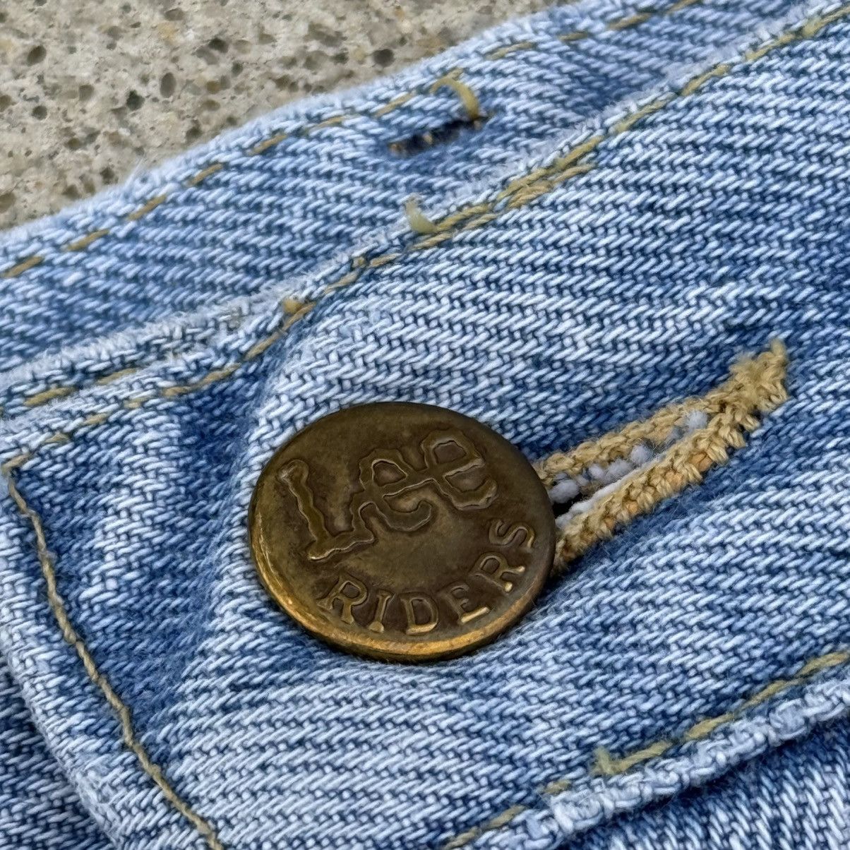 Lee × Vintage Vintage 80’s Lee Riders Jeans 36x30 Made in USA 100% Cotton Size US 36 / EU 52 - 5 Thumbnail