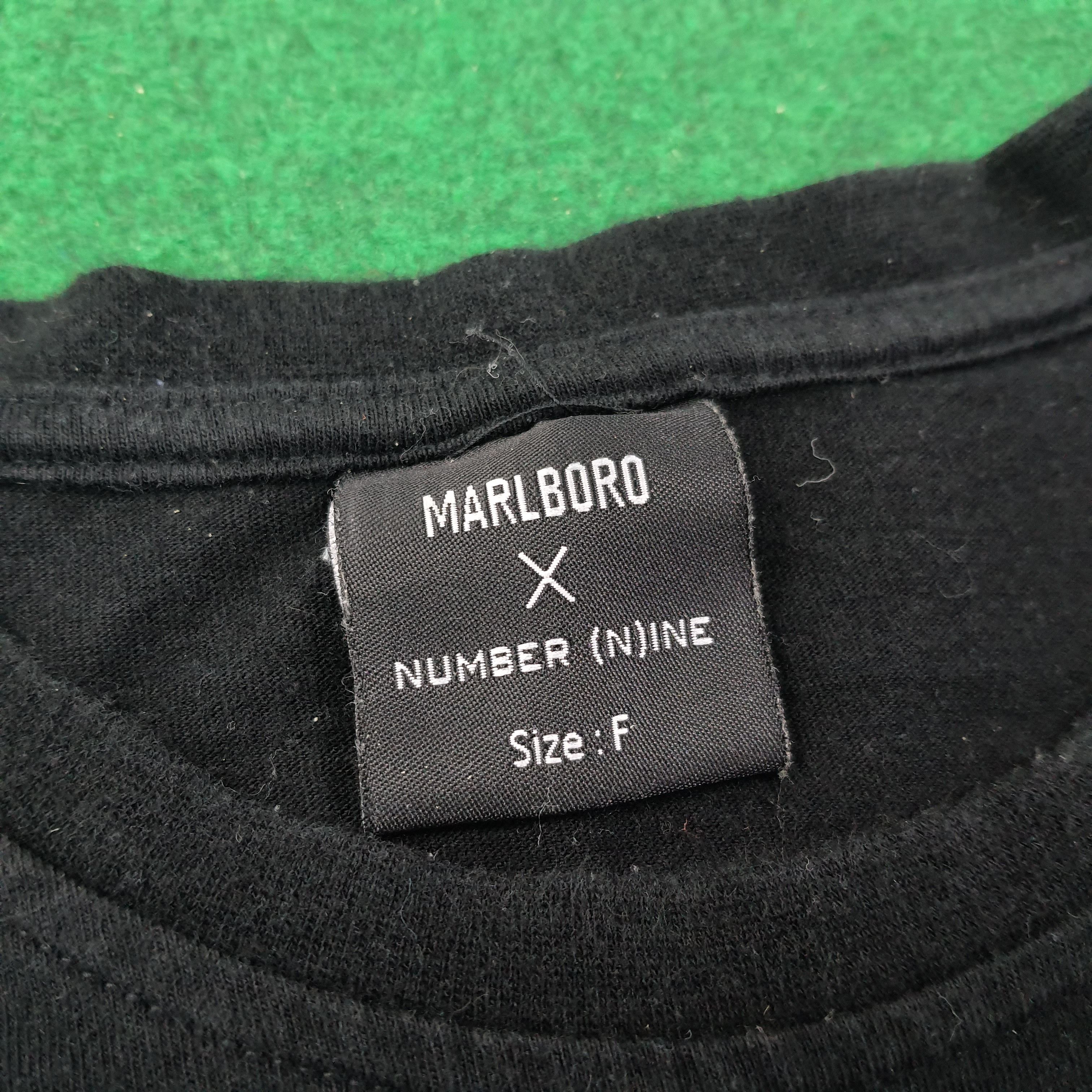 Number (N)ine Vintage Marlboro x Number Nine Japan Brand Tshirt C249N55 Size US M / EU 48-50 / 2 - 5 Thumbnail