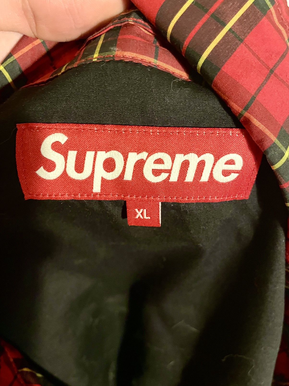 Supreme Supreme Red Raincoat Trench Size US XL / EU 56 / 4 - 2 Thumbnail