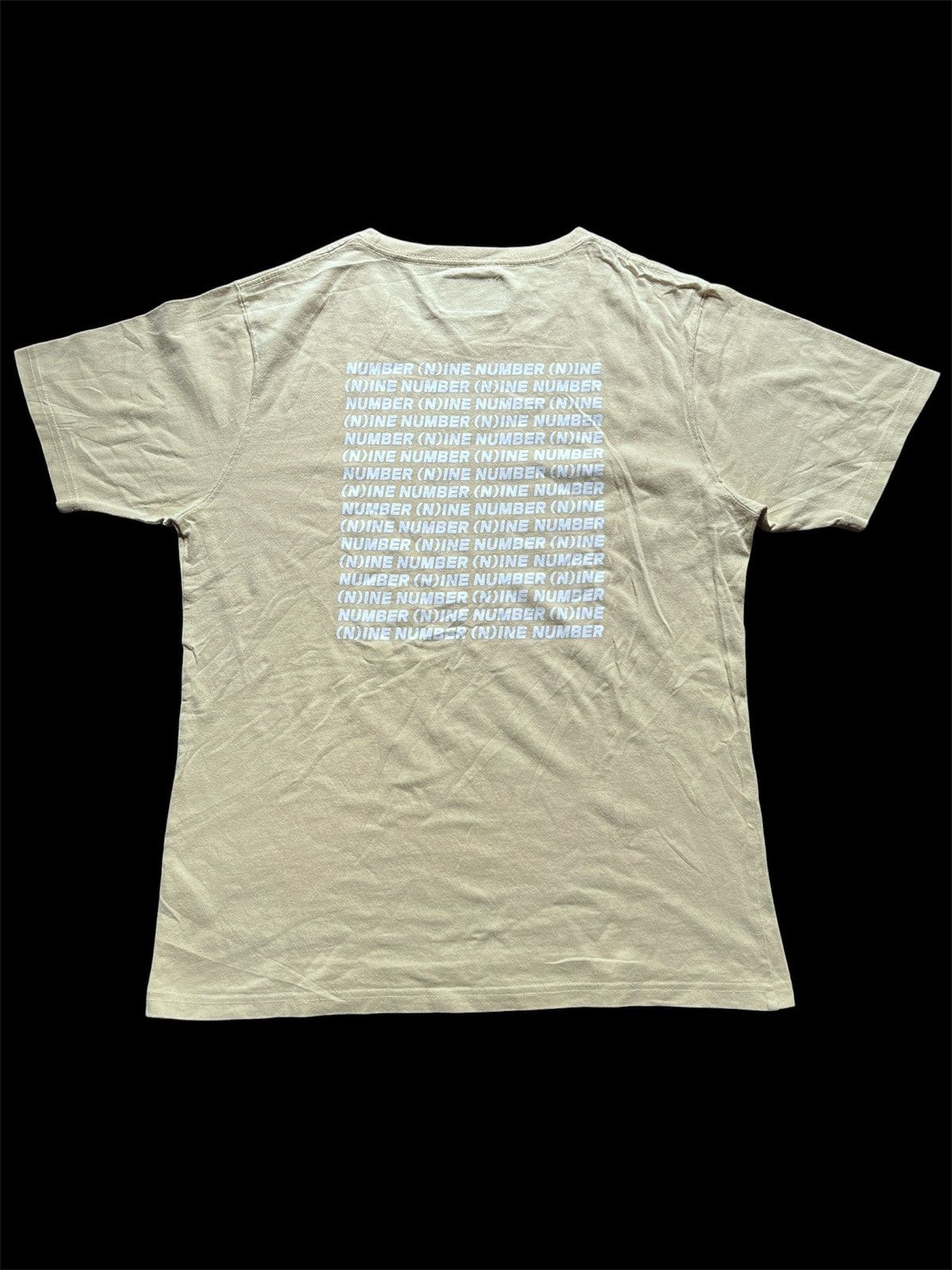 Number (N)ine Number Nine Logo Yellow Tees Size US M / EU 48-50 / 2 - 1 Thumbnail