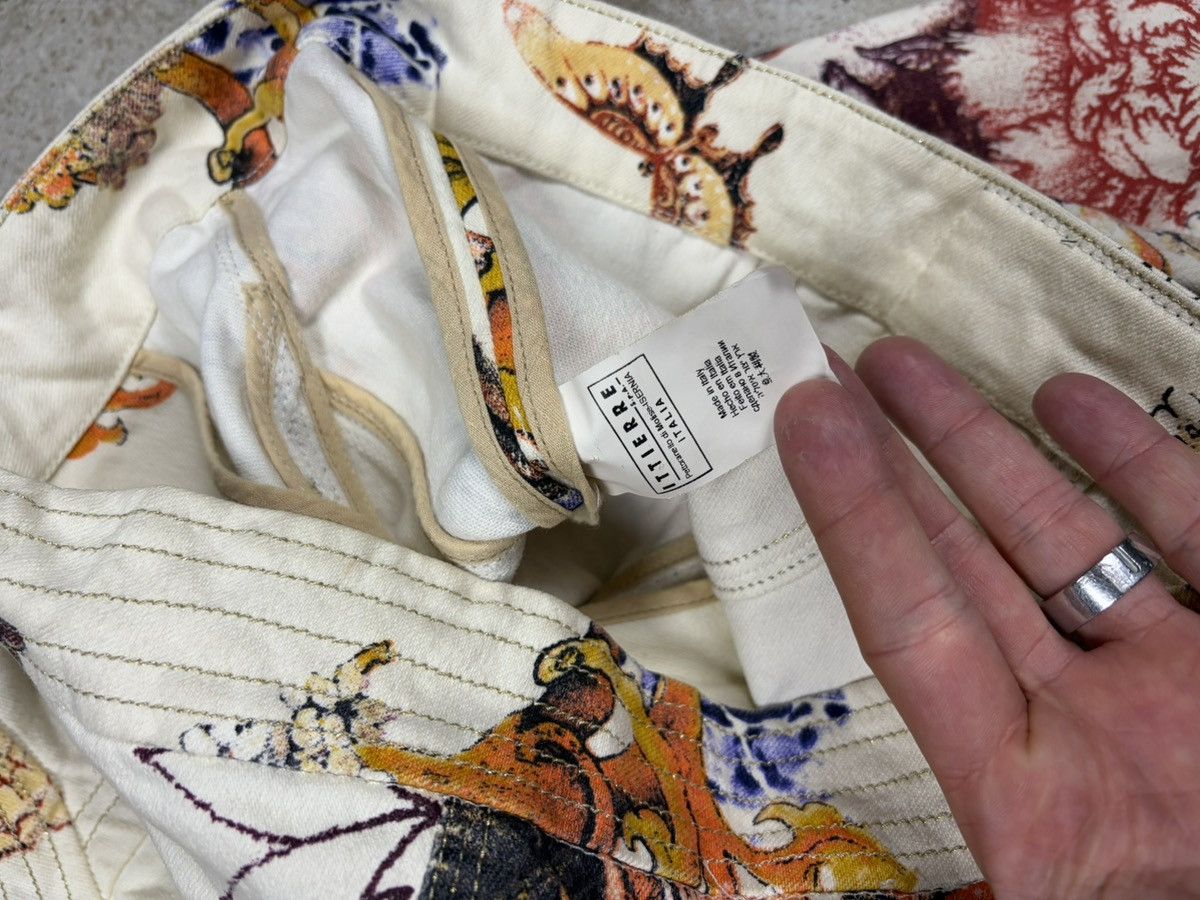 Just Cavalli 2000s Just Cavalli Roberto Multi Print Jeans Jacket Denim Size XS / US 0-2 / IT 36-38 - 12 Thumbnail