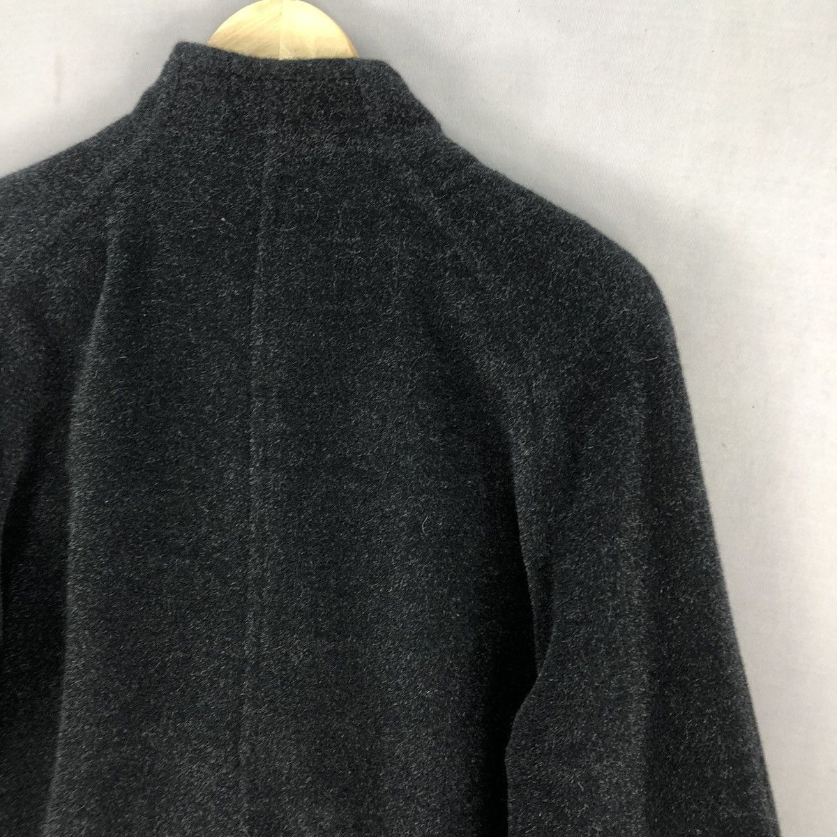 Japanese Brand Vintage 90’s Vino-Violétta Japan Alpaca Hair Button Jacket Size M / US 6-8 / IT 42-44 - 11 Thumbnail