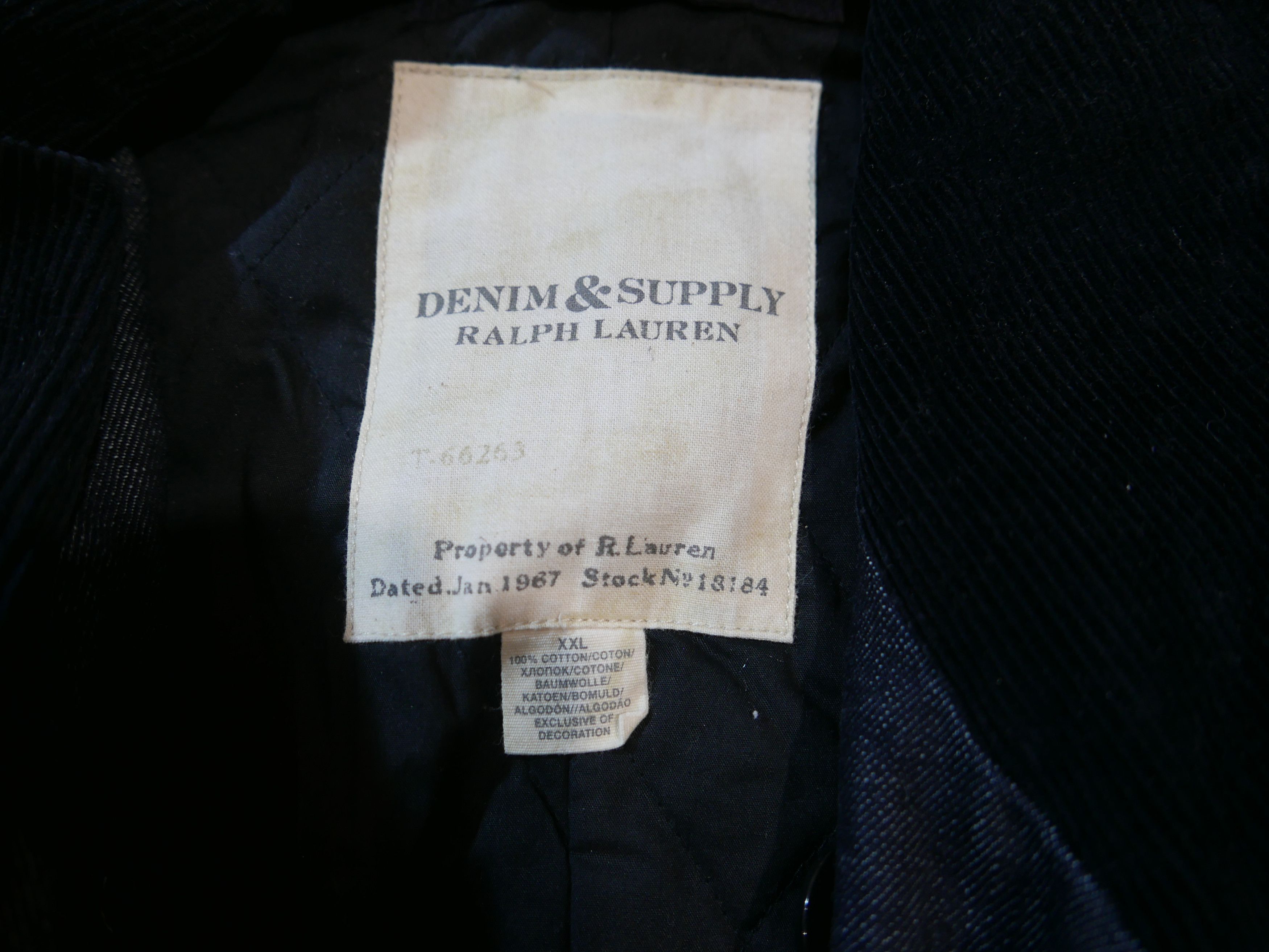 Denim & Supply Ralph Lauren Ralph Lauren Denim & Supply Coat Double Breasted Denim XXL Size US XXL / EU 58 / 5 - 3 Thumbnail