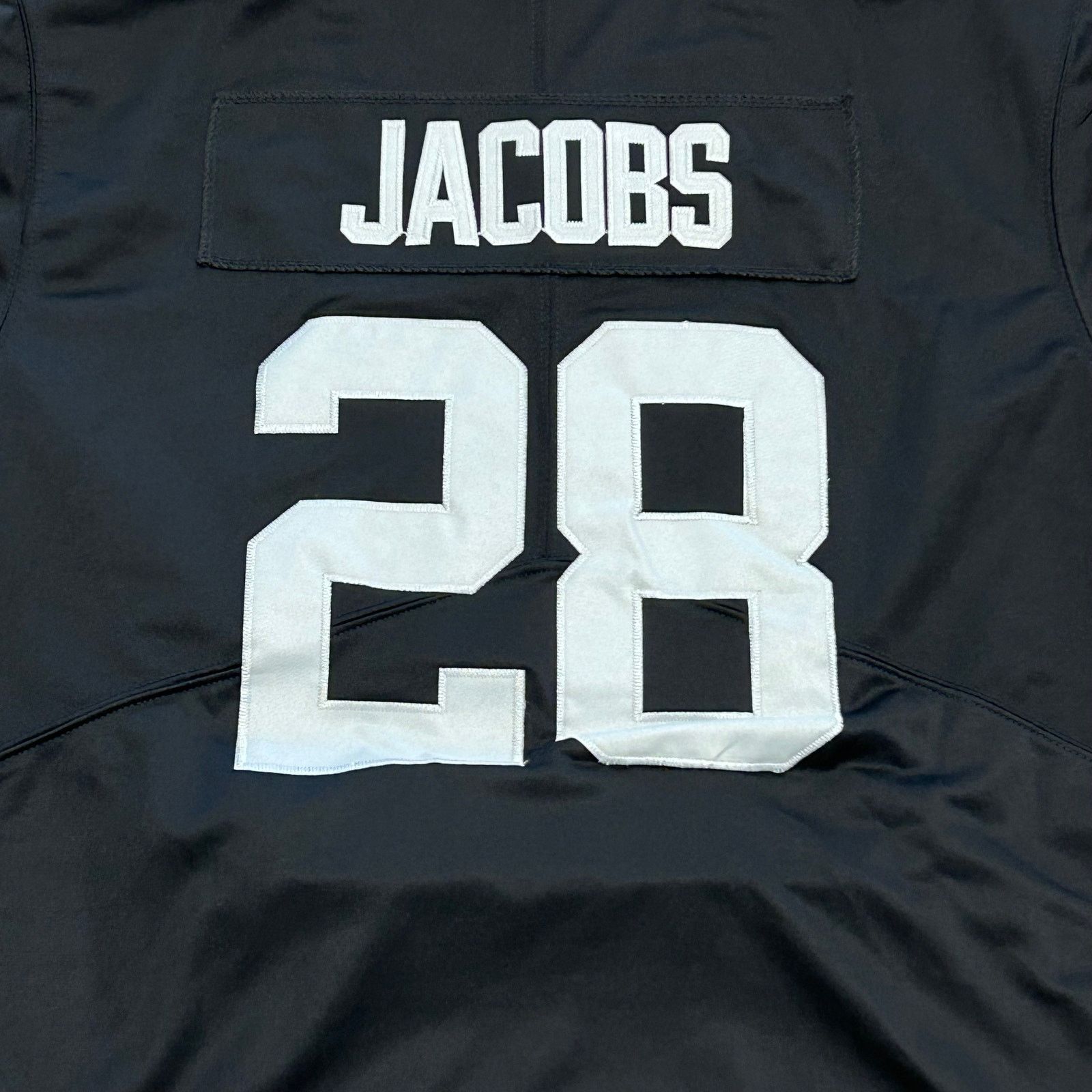 Nike Nike Las Vegas Raiders Josh Jacobs #28 game jersey Small Size US S / EU 44-46 / 1 - 8 Thumbnail