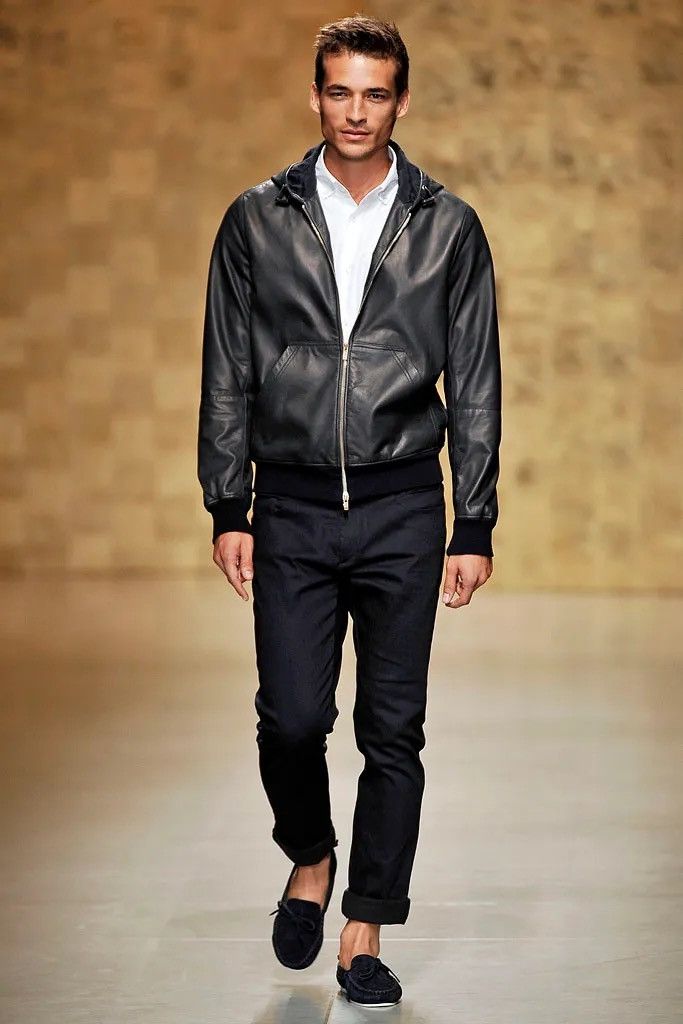 C.P. Company 💥 CP COMPANY SS2010 VERA PELLE LEATHER JACKET Size US M / EU 48-50 / 2 - 1 Thumbnail