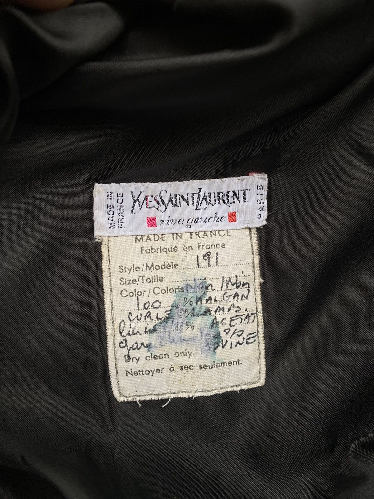 Vintage × Yves Saint Laurent Vintage Rare YvesSaintLaurent YSL Fur Hat Size ONE SIZE - 8 Thumbnail