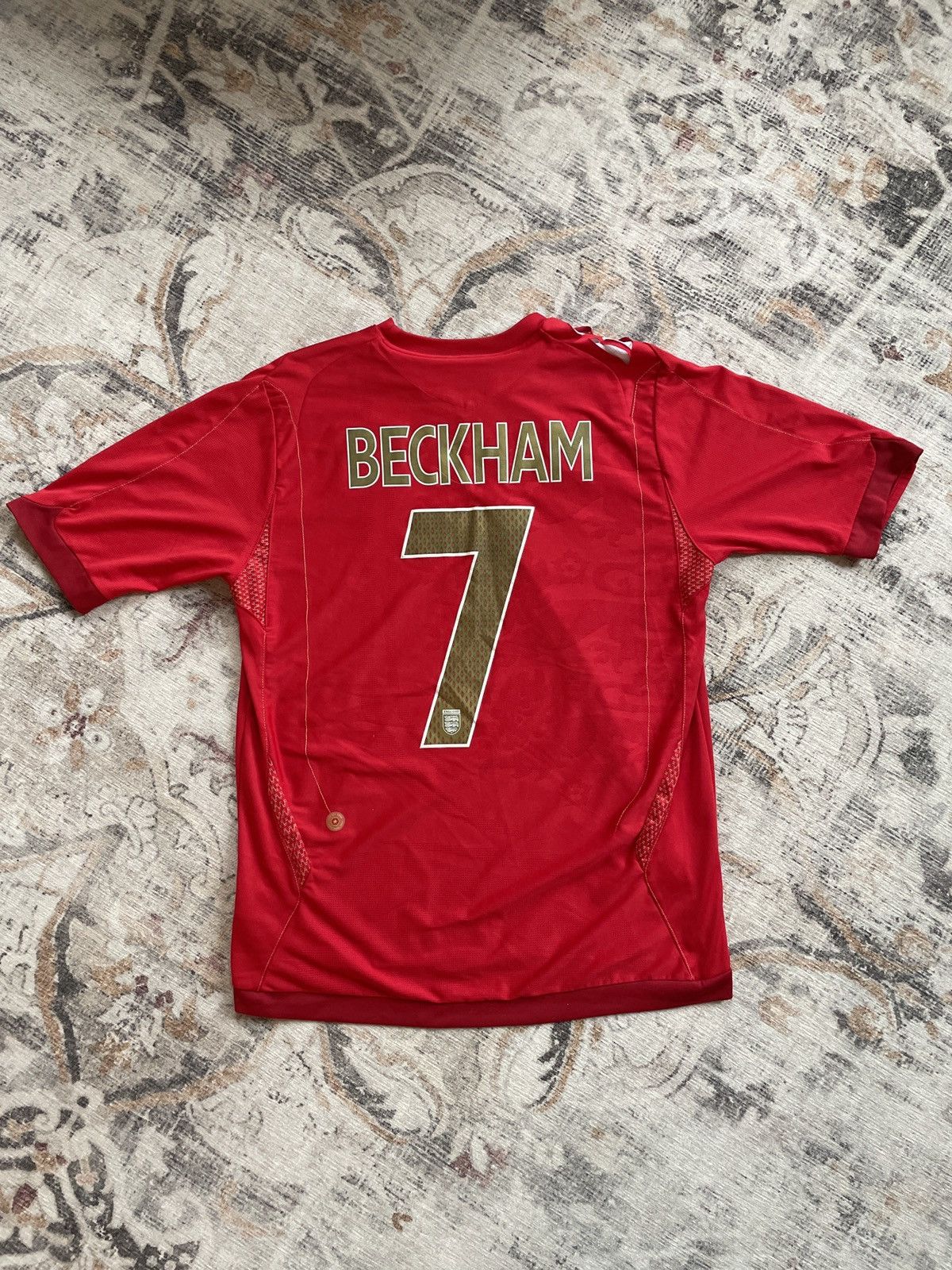 Maillot Umbro Angleterre Extérieur 00/02 - Grande Taille L - Beckham - Occasion