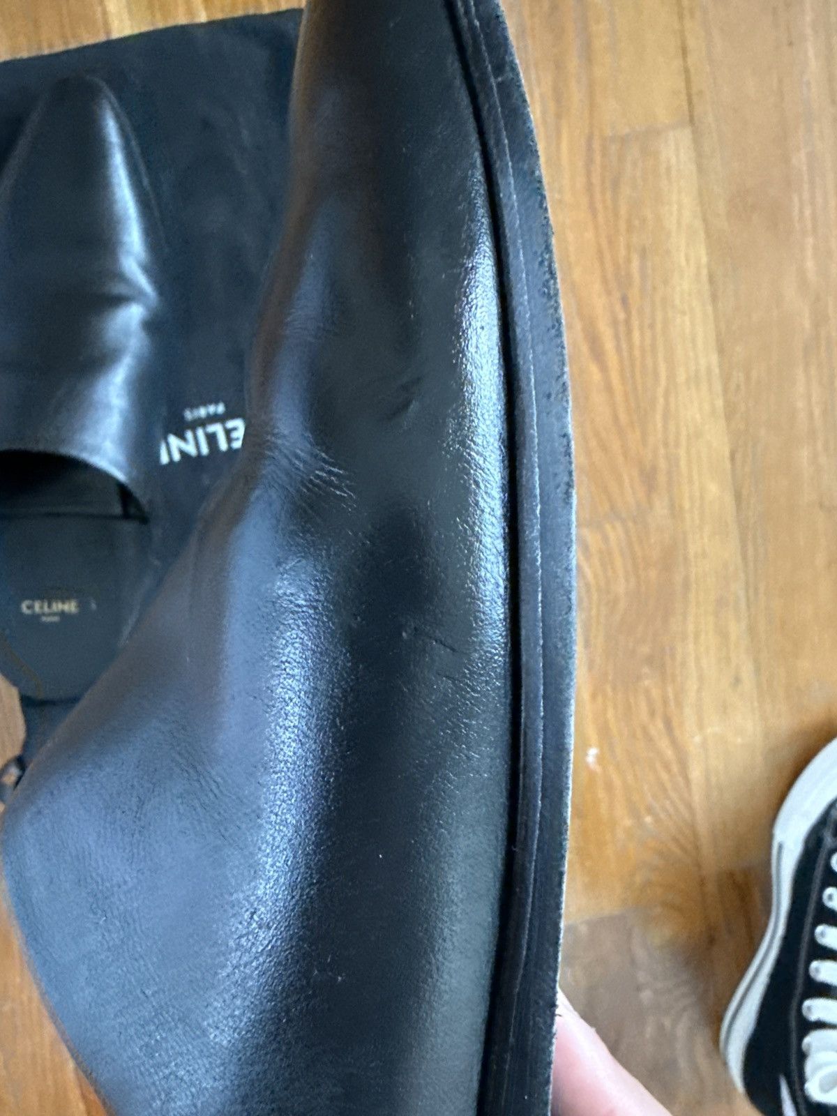 Celine Celine Leather Slip On Size US 6 / EU 39 - 4 Thumbnail