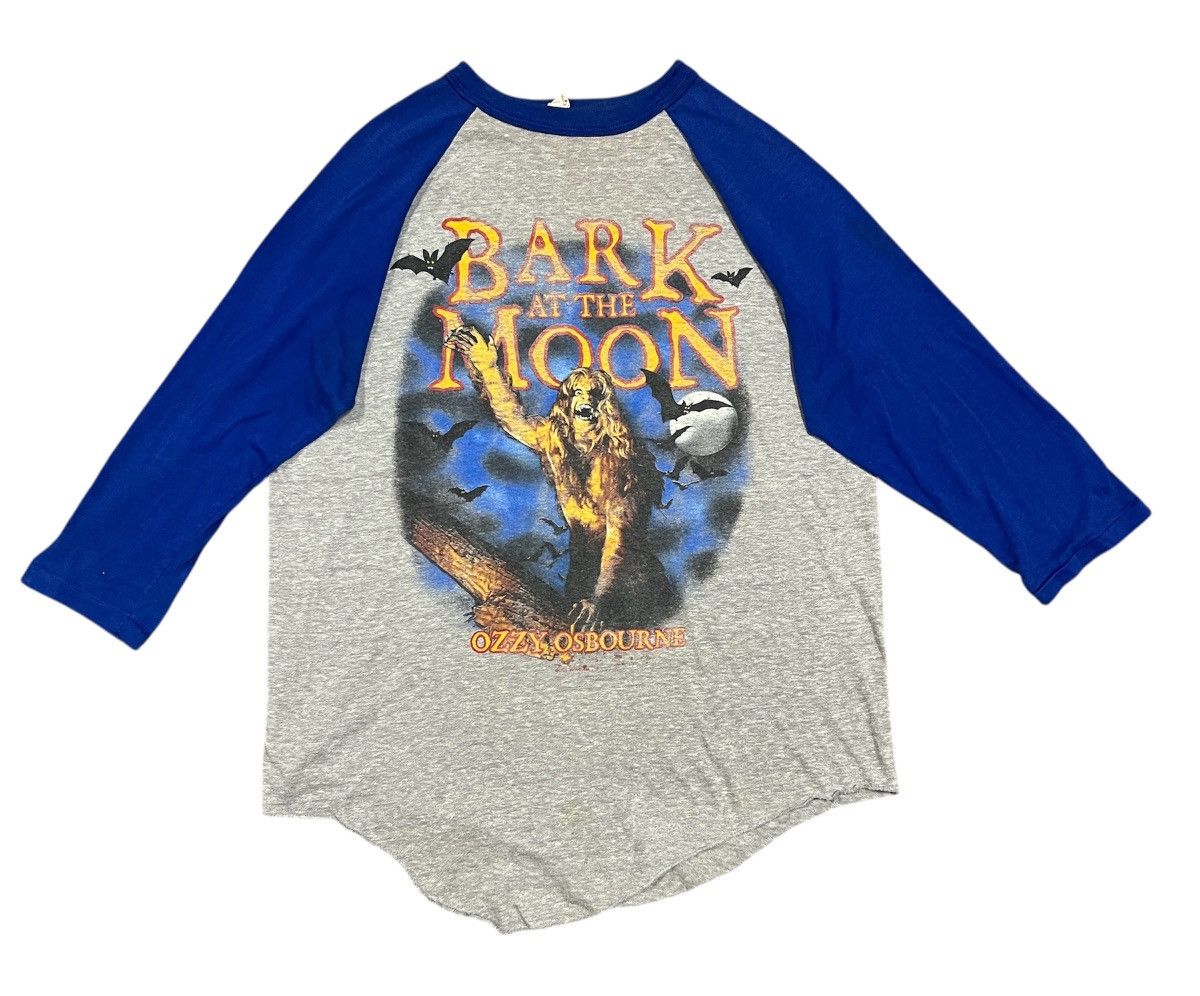 Band Tees Vintage ozzy osbourne bark at the moon Size US L / EU 52-54 / 3 - 1 Thumbnail