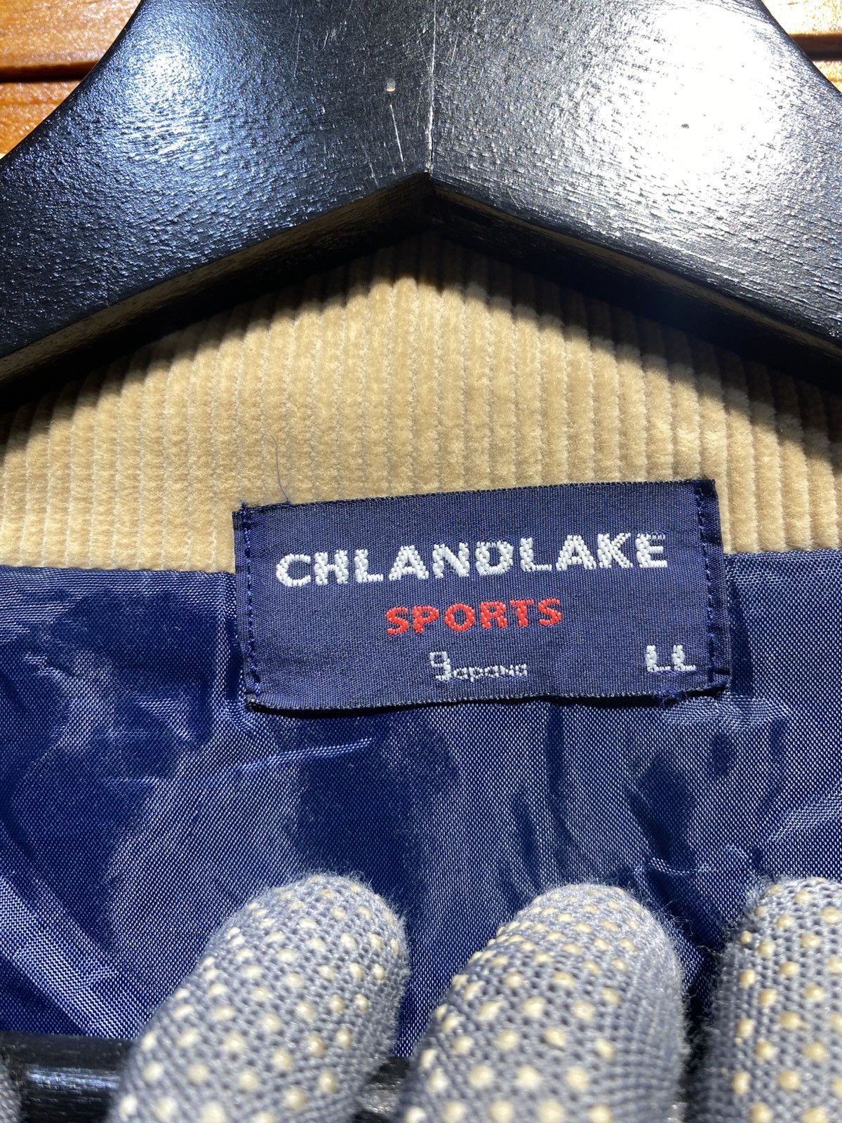 Vintage Vintage CHLANDLAKE Sports Fleece Pullover Navy Blue – 90s Size US XL / EU 56 / 4 - 6 Thumbnail