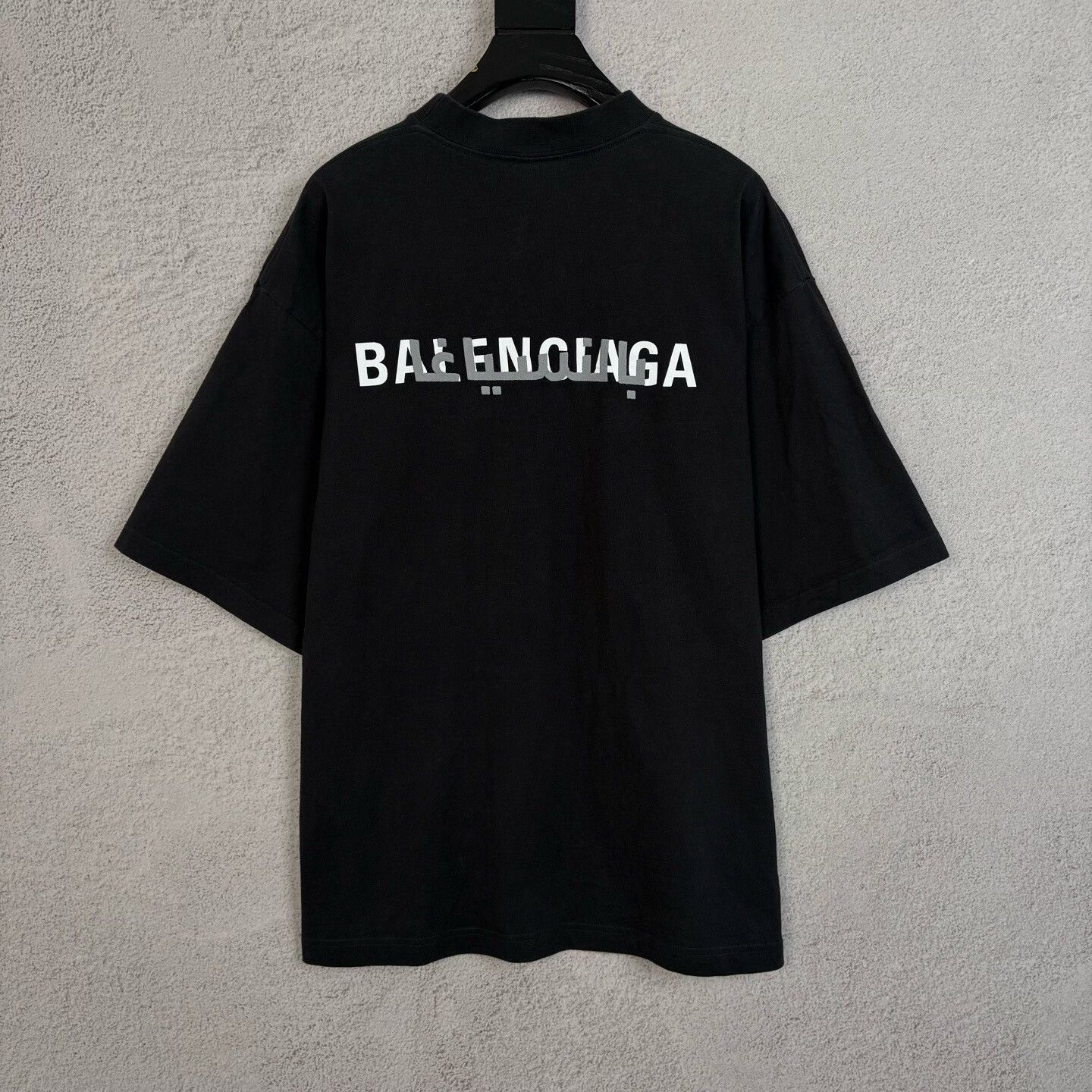 Balenciaga balenciaga reflective logo short sleeve t-shirt Size US S / EU 44-46 / 1 - 2 Thumbnail