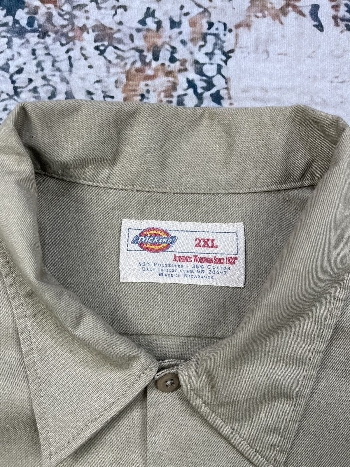 Dickies Vintage Dickies Button Up Workshirts Size US XXL / EU 58 / 5 - 12 Thumbnail
