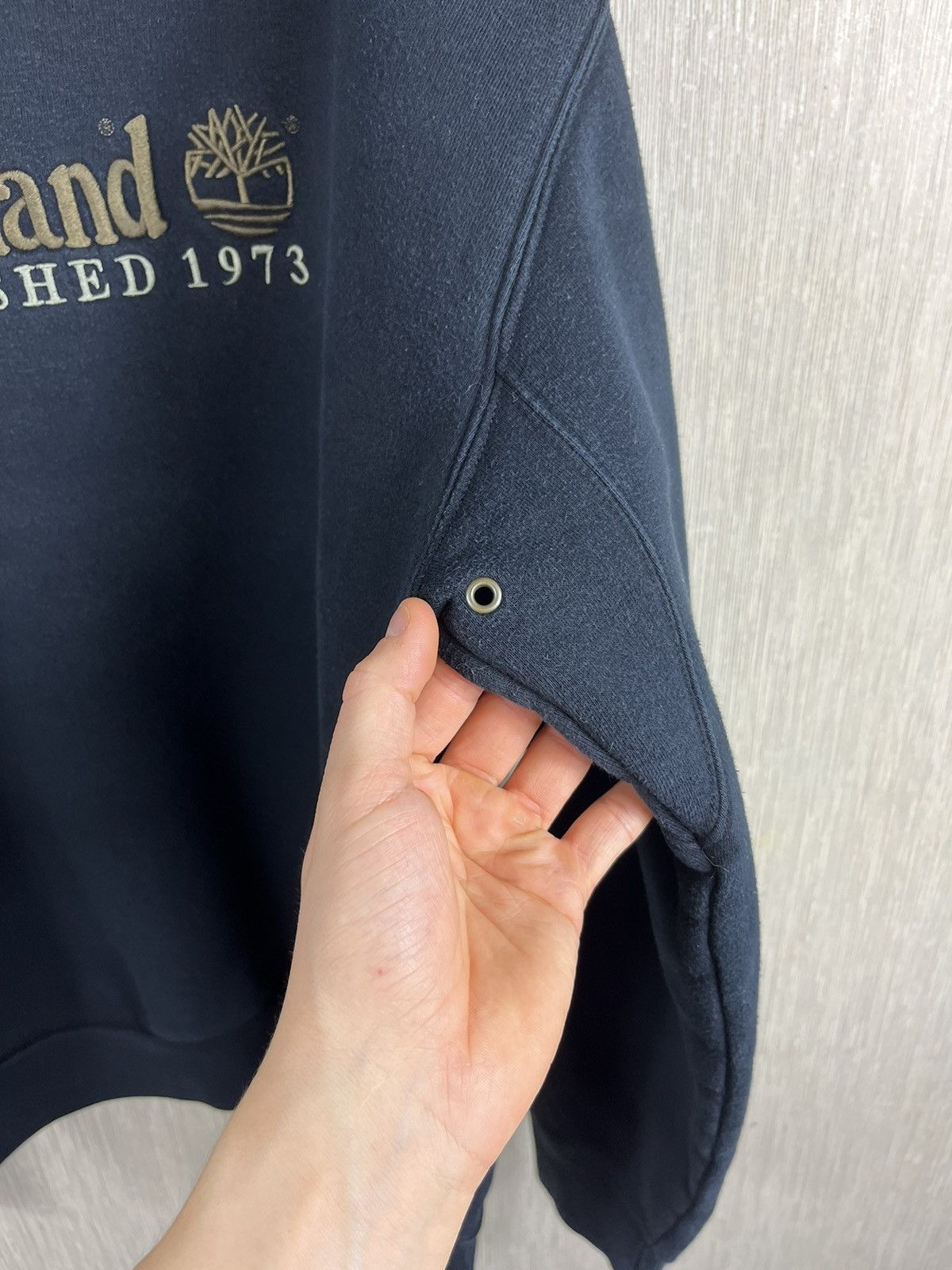 Timberland × Vintage Vintage Timberland y2k big logo embroidered sweatshirt crew Size US M / EU 48-50 / 2 - 15 Thumbnail